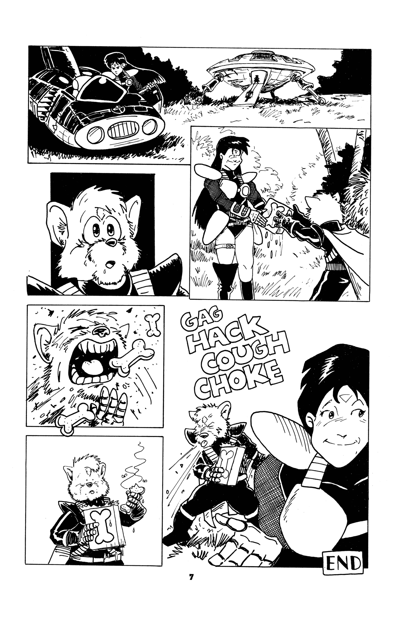 Read online Girls of Ninja High School comic -  Issue #3 - 8