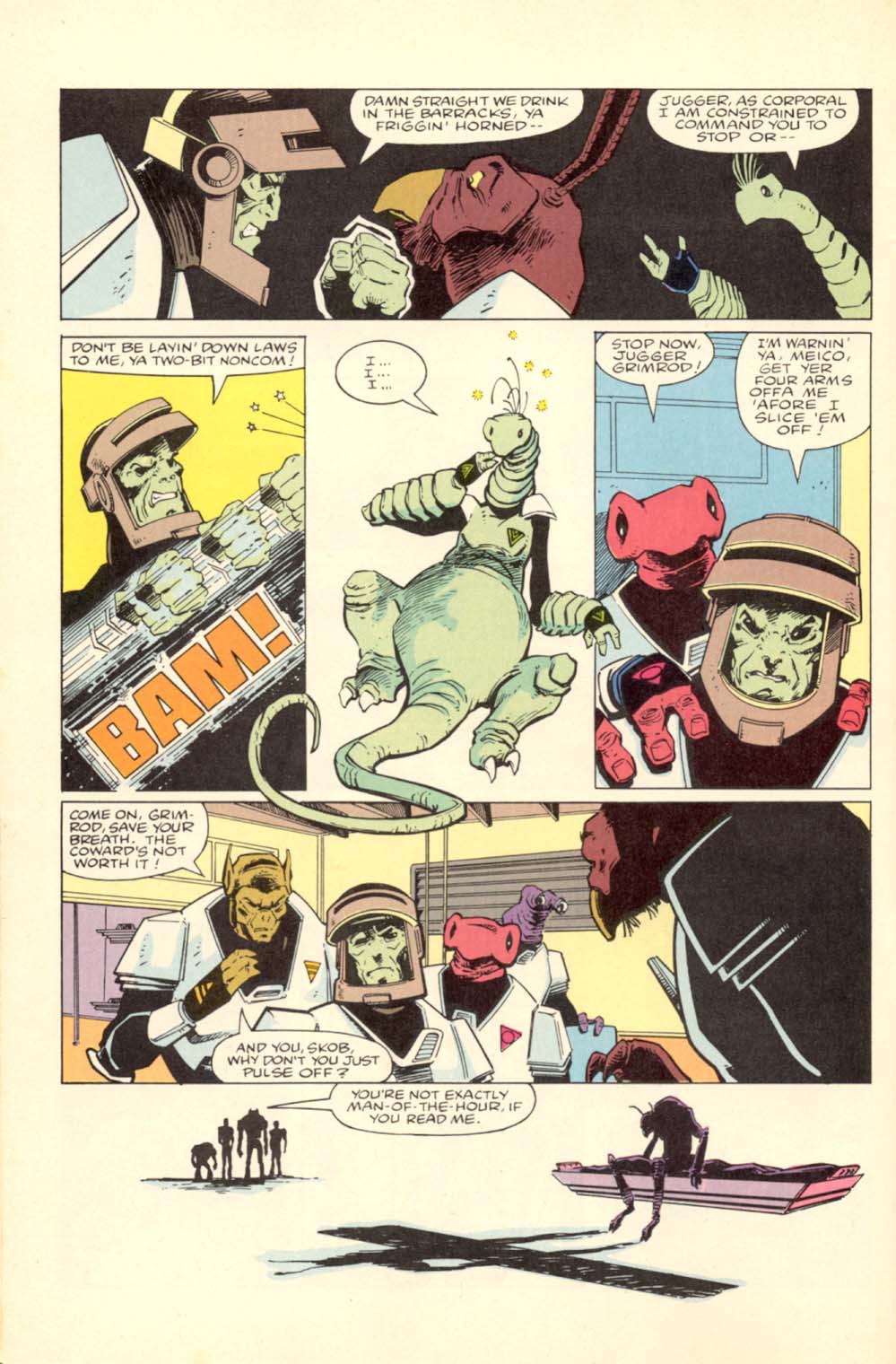 Read online Alien Legion comic -  Issue #5 - 10