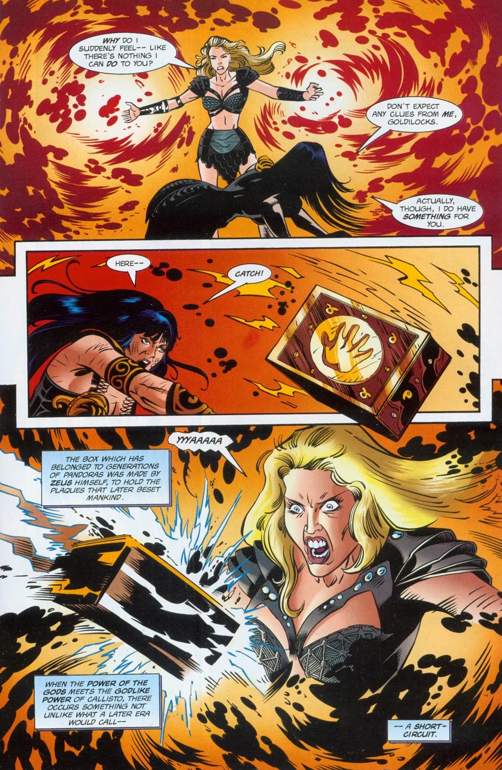 Read online Xena: Warrior Princess vs Callisto comic -  Issue #3 - 21