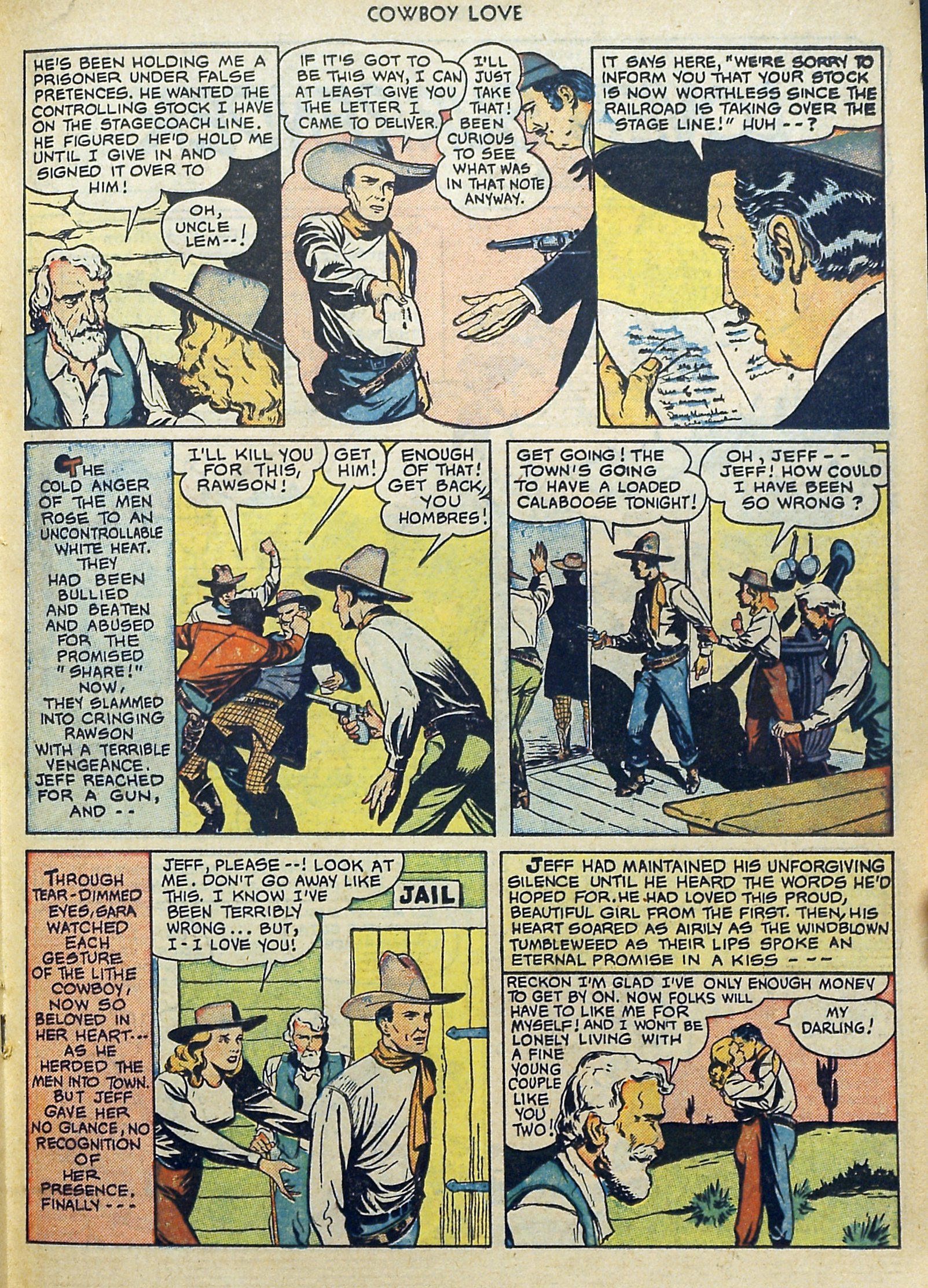Read online Cowboy Love comic -  Issue #9 - 27