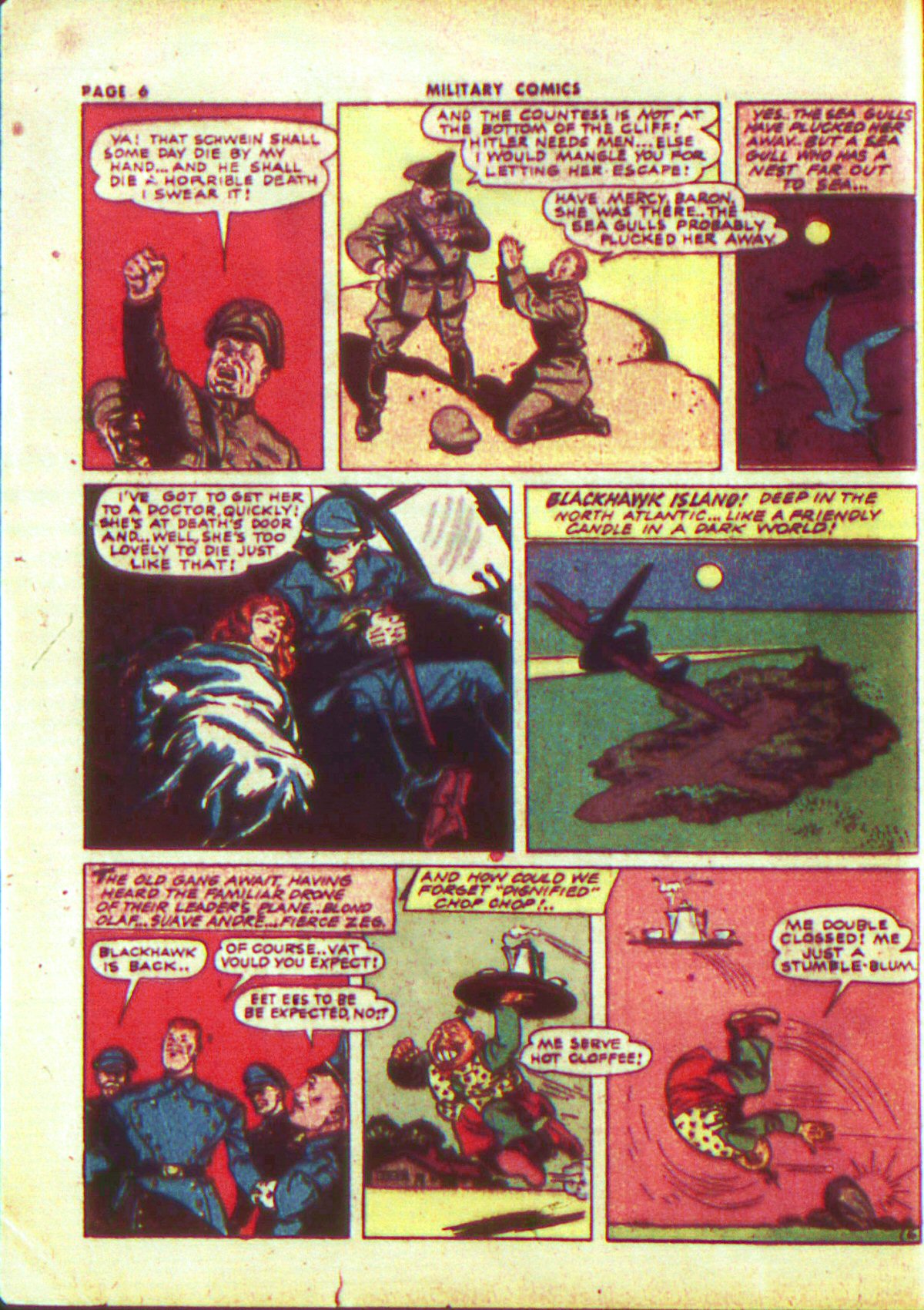 Read online Military Comics comic -  Issue #13 - 8