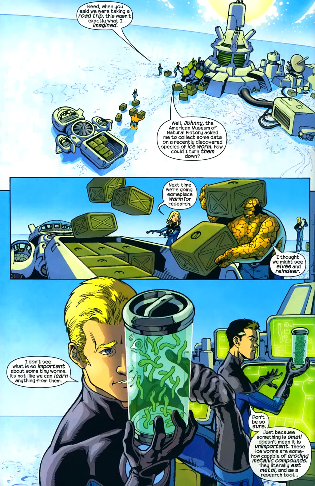 Read online Marvel Adventures Fantastic Four comic -  Issue #15 - 3