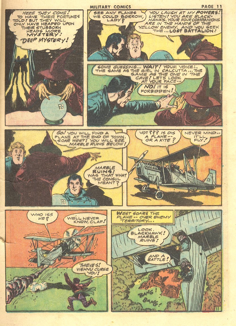 Read online Military Comics comic -  Issue #15 - 12