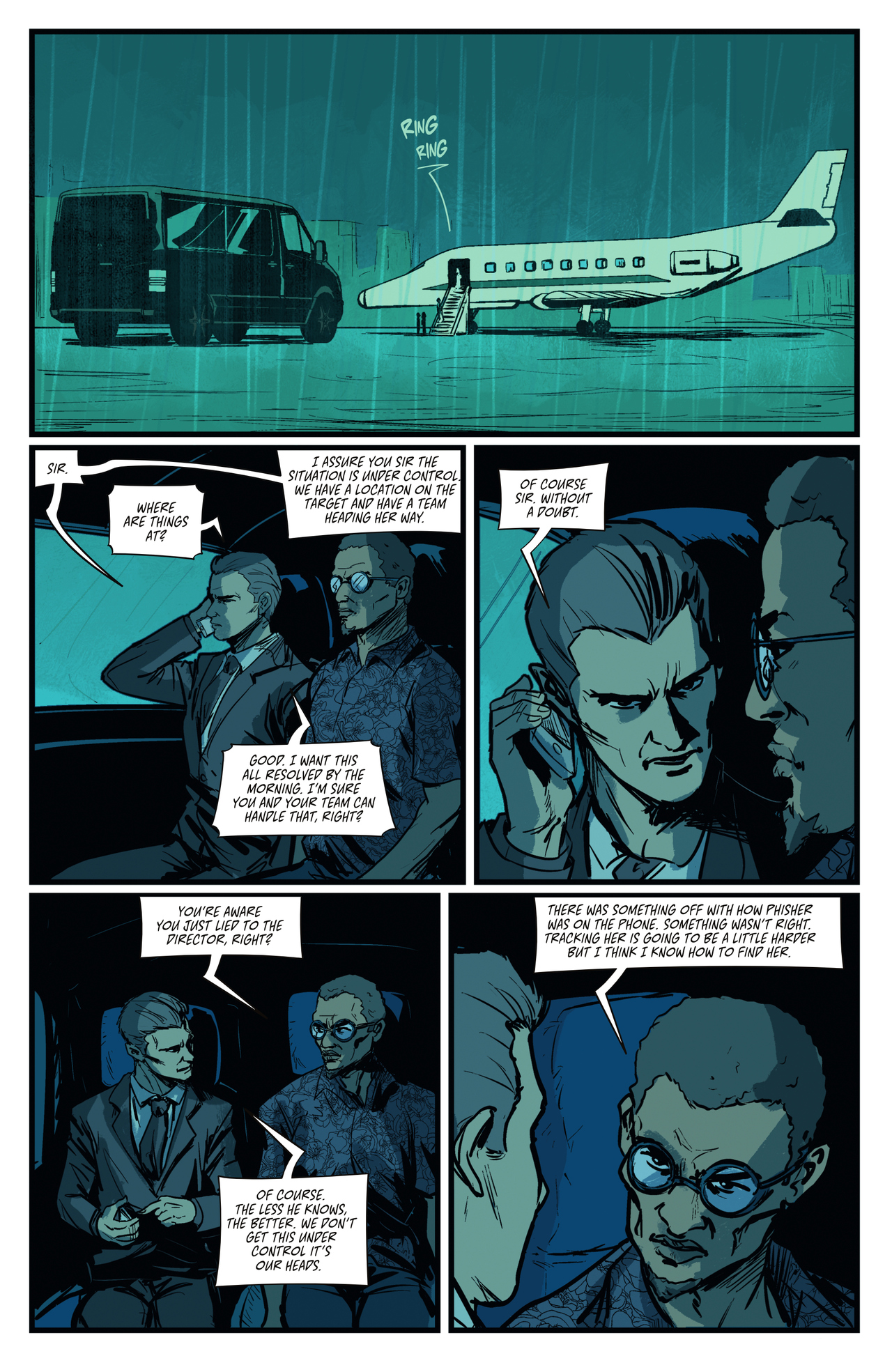 Read online Zero Day Threat comic -  Issue #4 - 12