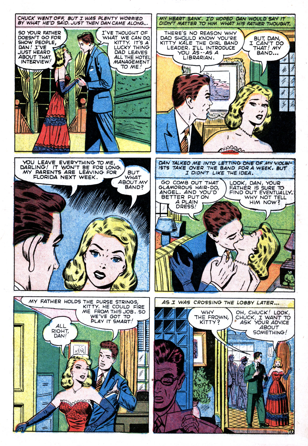 Read online Glamorous Romances comic -  Issue #49 - 19