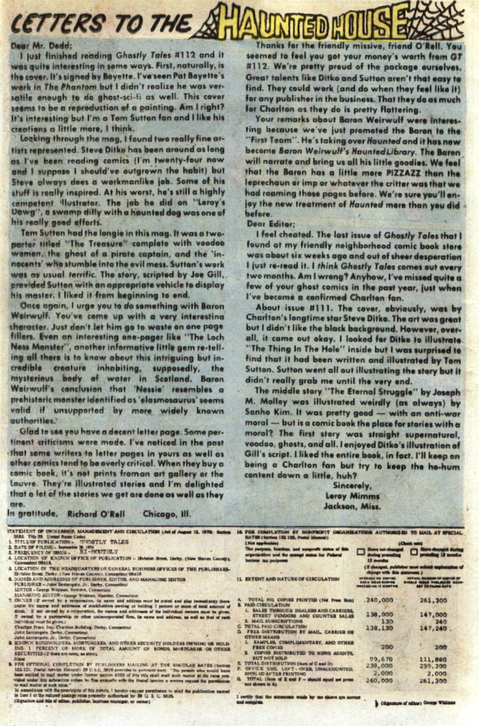 Read online Ghostly Tales comic -  Issue #115 - 20