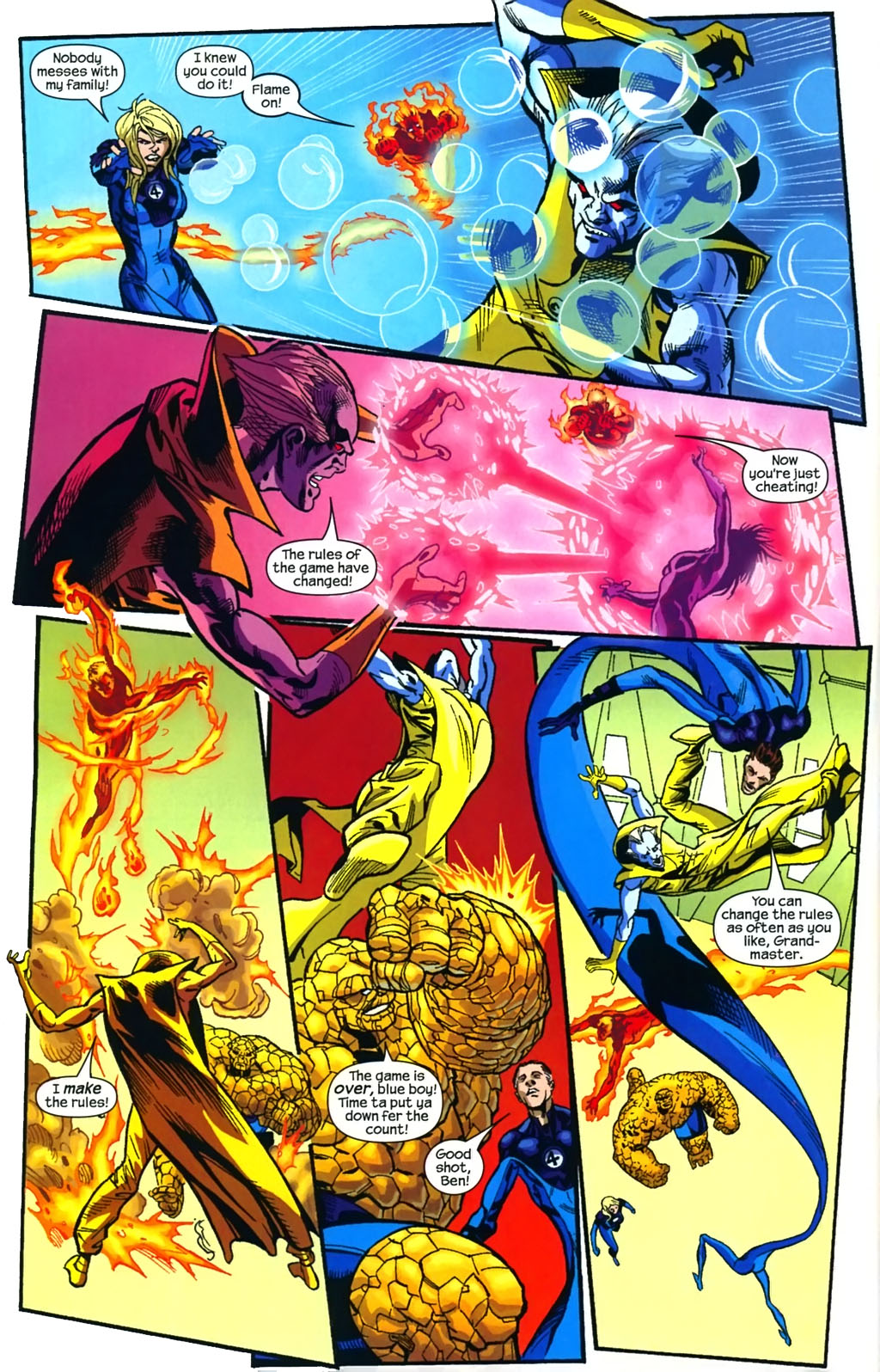 Read online Marvel Adventures Fantastic Four comic -  Issue #14 - 21