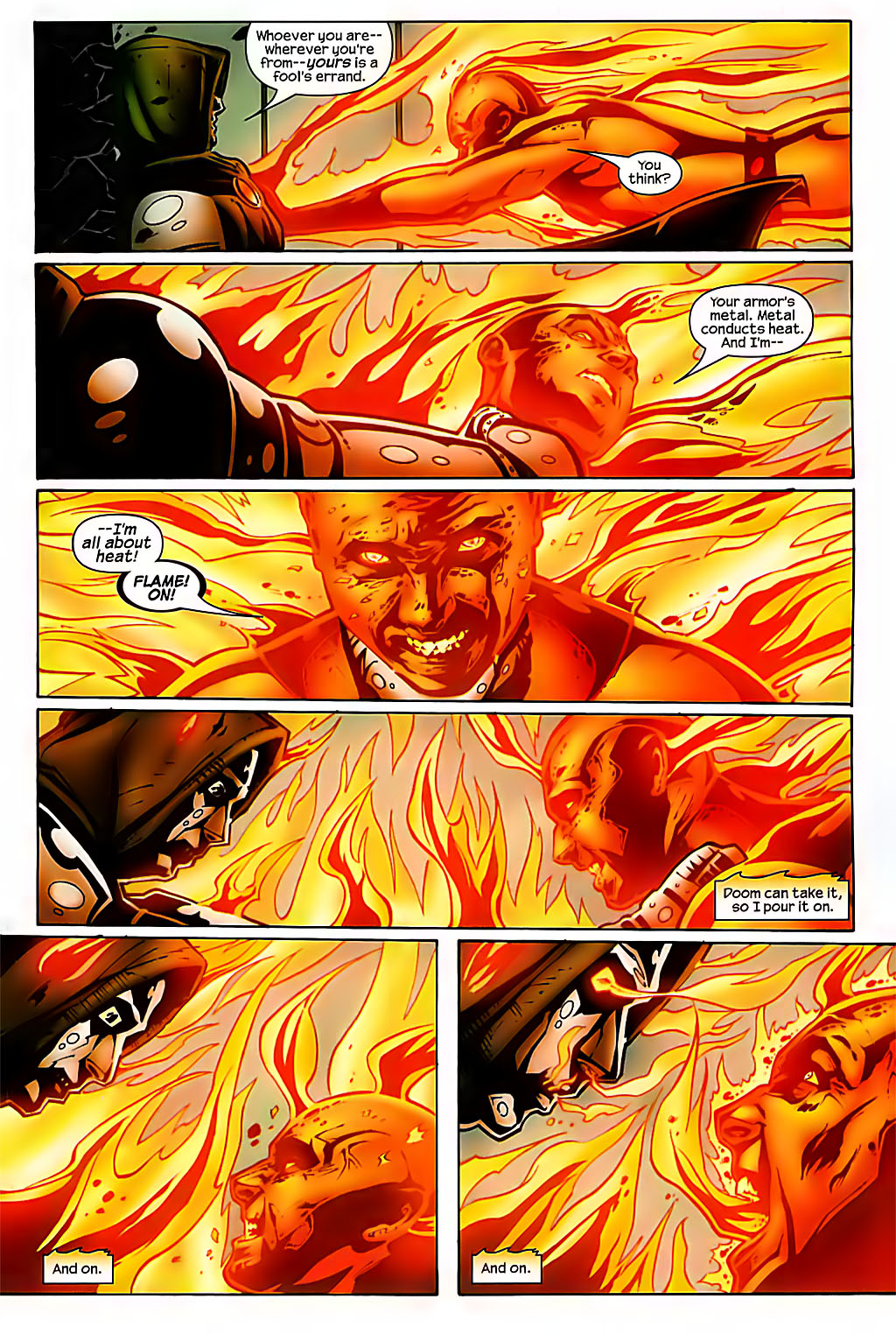 Read online Marvel Knights 4 comic -  Issue #17 - 16