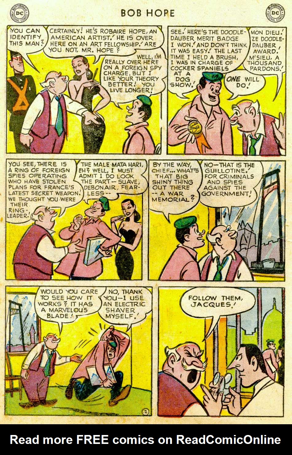 Read online The Adventures of Bob Hope comic -  Issue #19 - 16