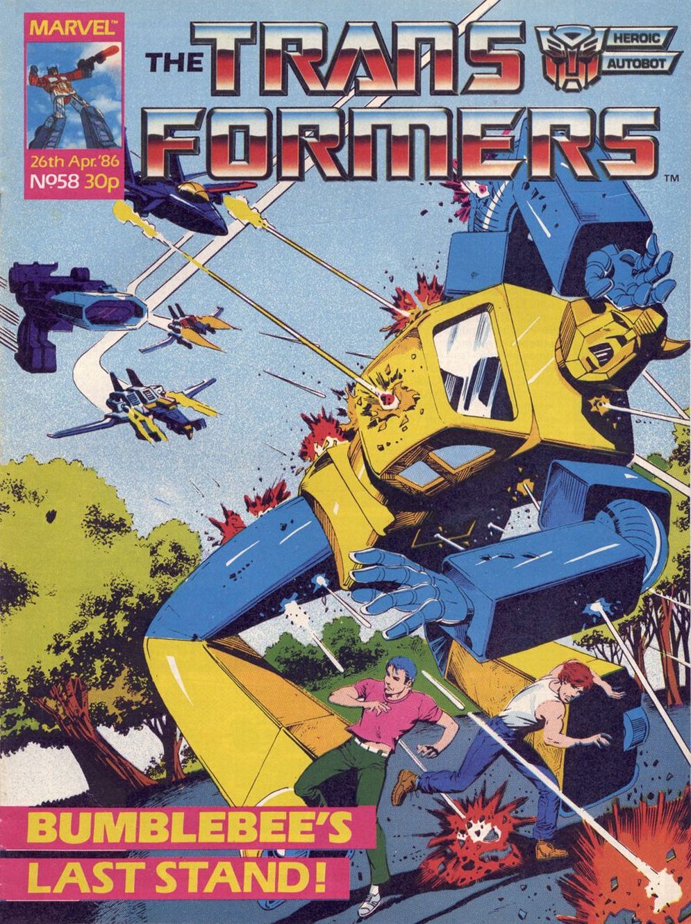 Read online The Transformers (UK) comic -  Issue #58 - 1