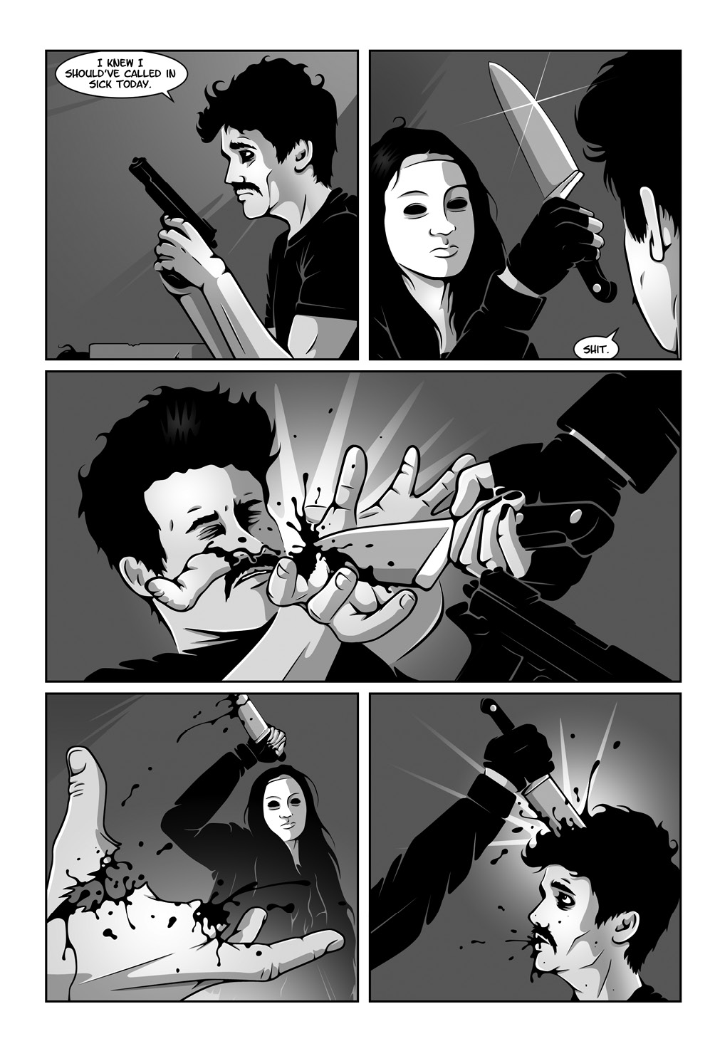 Read online Hollow Girl comic -  Issue #7 - 27