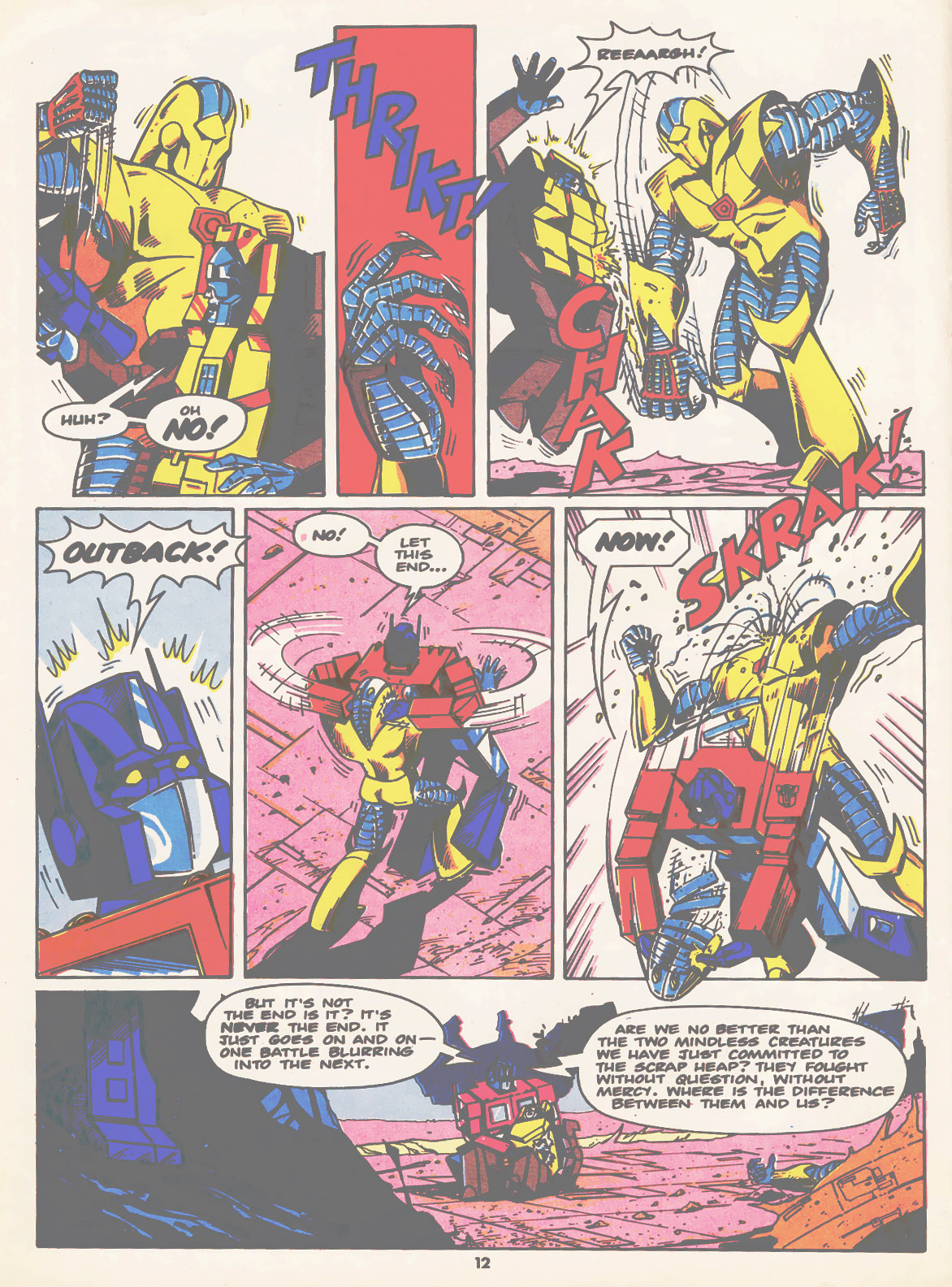 Read online The Transformers (UK) comic -  Issue #99 - 12
