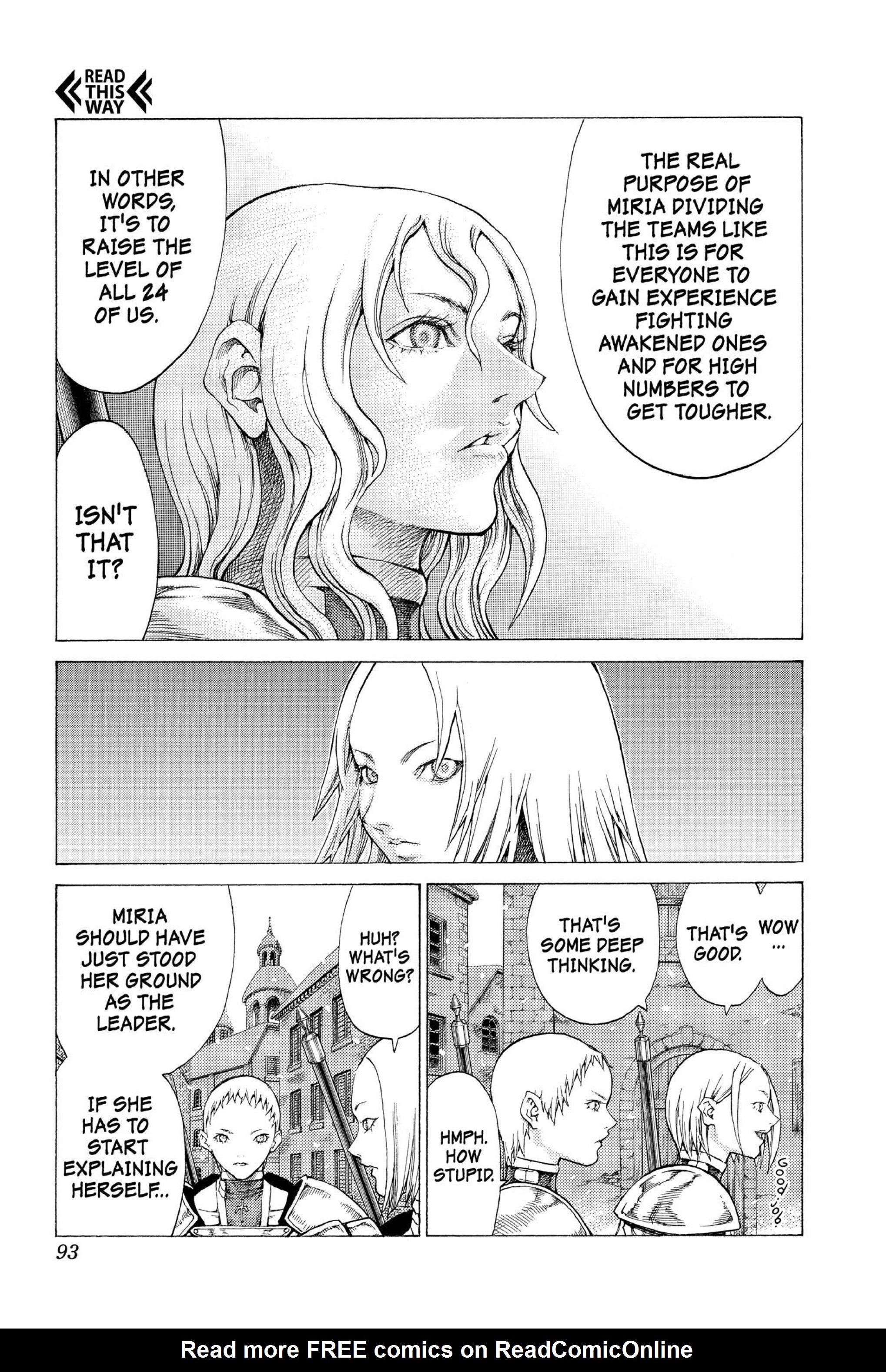 Read online Claymore comic -  Issue #10 - 86