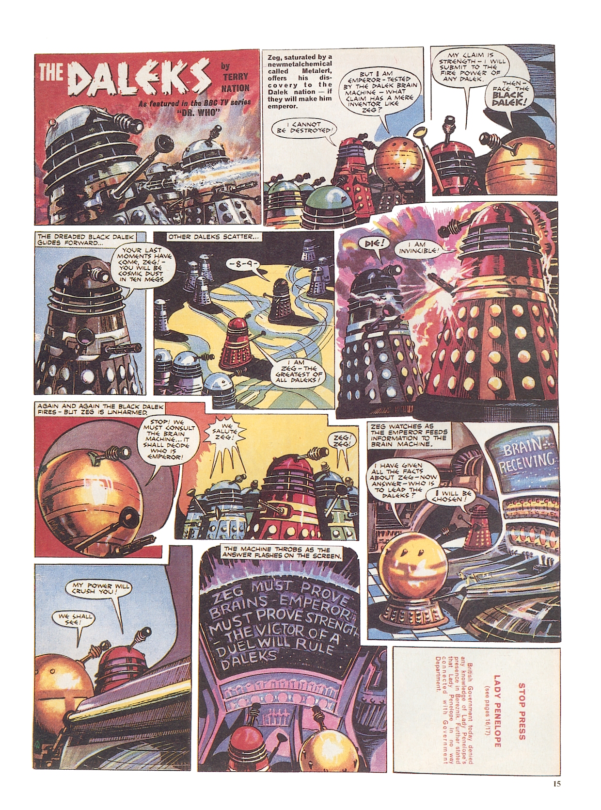 Read online Dalek Chronicles comic -  Issue # TPB - 15
