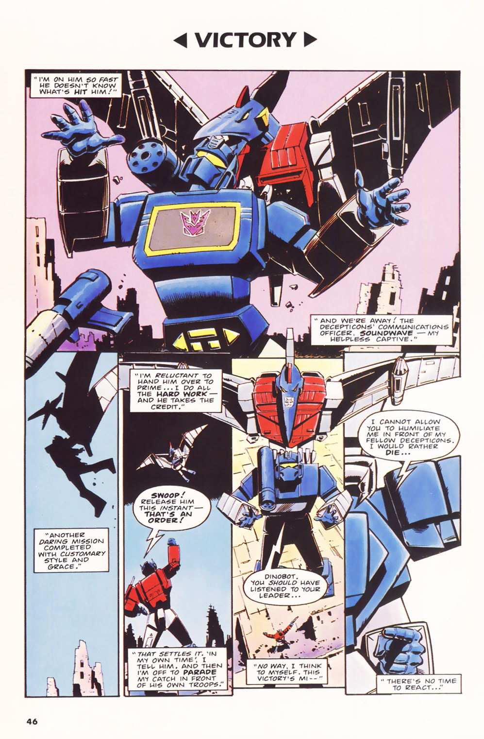 Read online The Transformers Annual comic -  Issue #1986 - 44