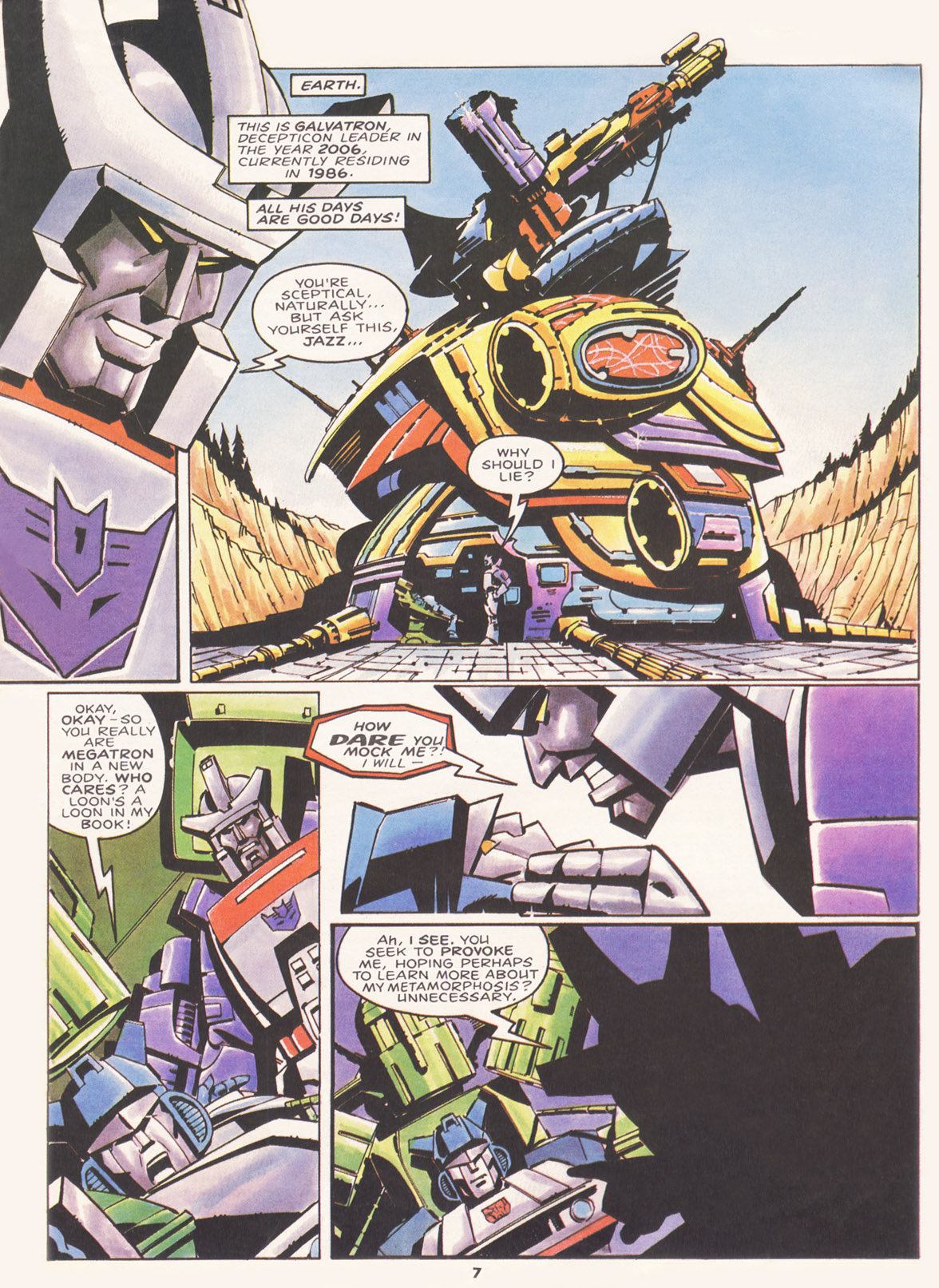 Read online The Transformers (UK) comic -  Issue #84 - 7