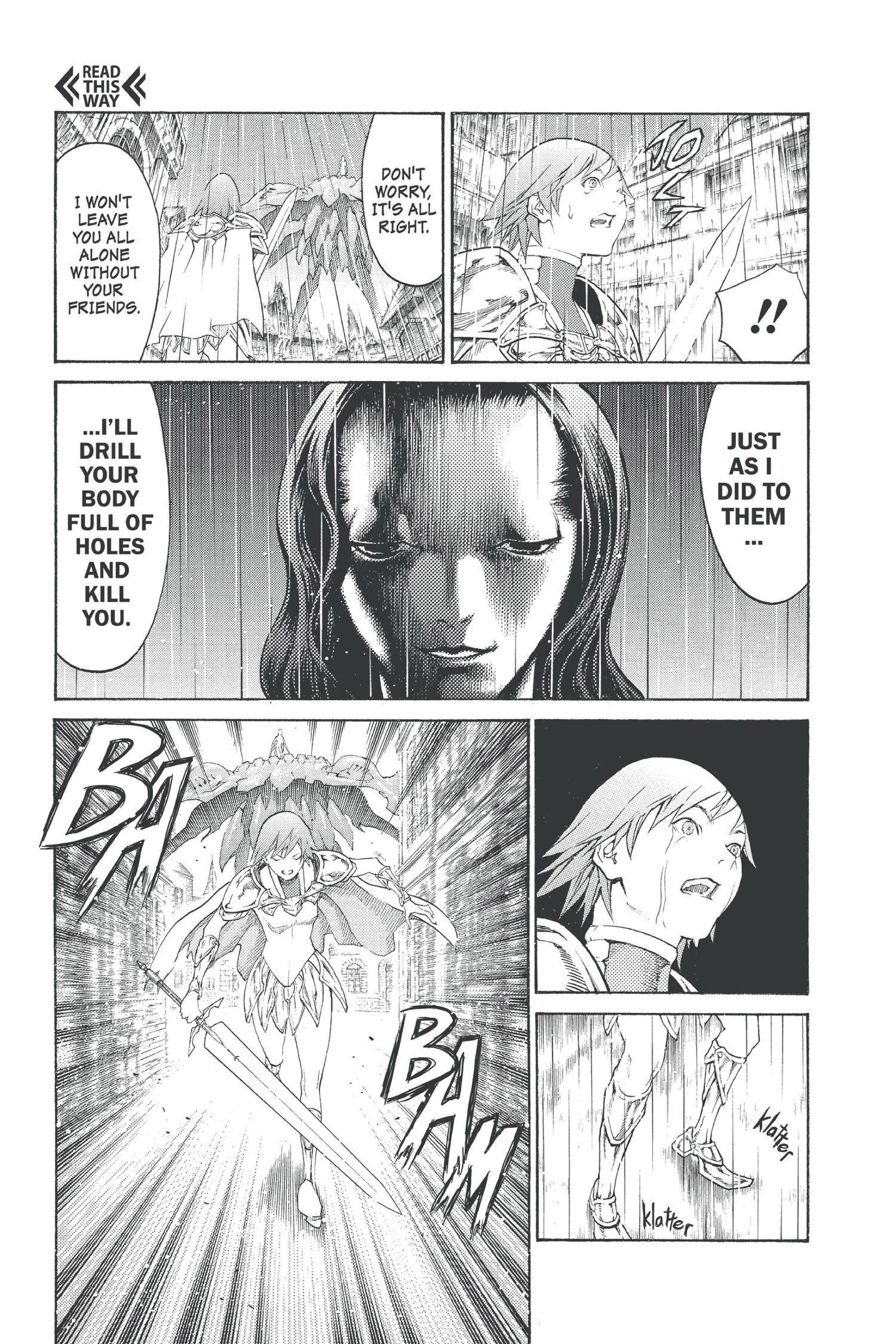 Read online Claymore comic -  Issue #14 - 103