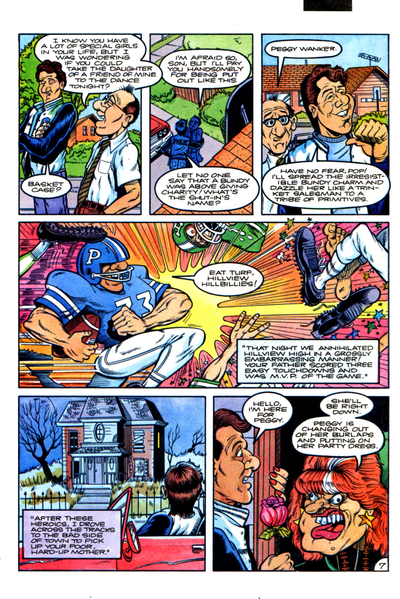 Read online Married... with Children: Flashback comic -  Issue #1 - 9