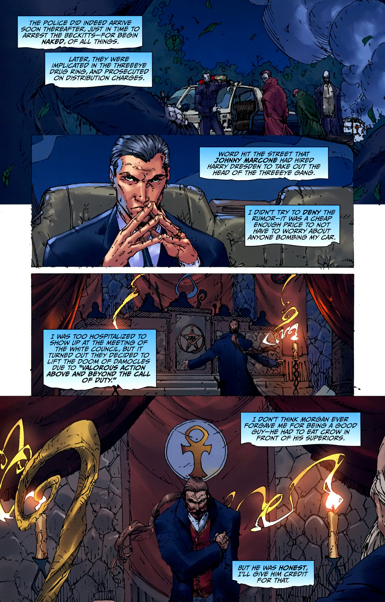 Read online Jim Butcher's The Dresden Files: Storm Front: Volume Two comic -  Issue #4 - 22