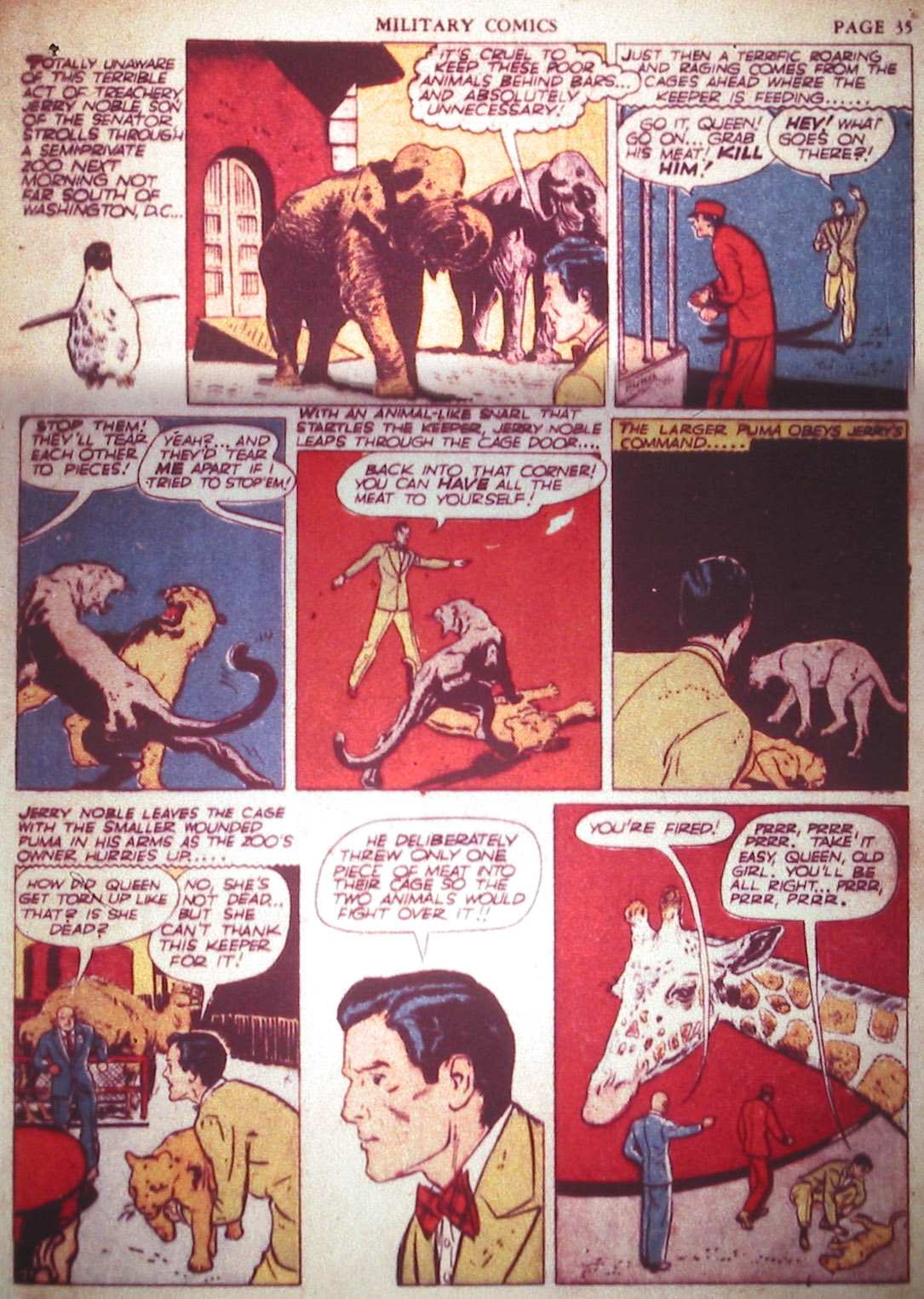 Read online Military Comics comic -  Issue #2 - 37
