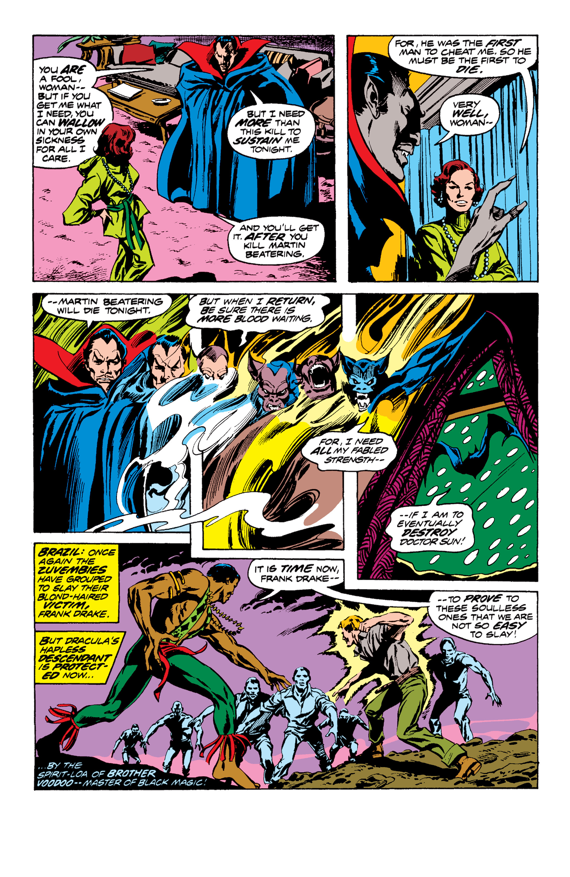 Read online Tomb of Dracula (1972) comic -  Issue # _The Complete Collection 3 (Part 3) - 23