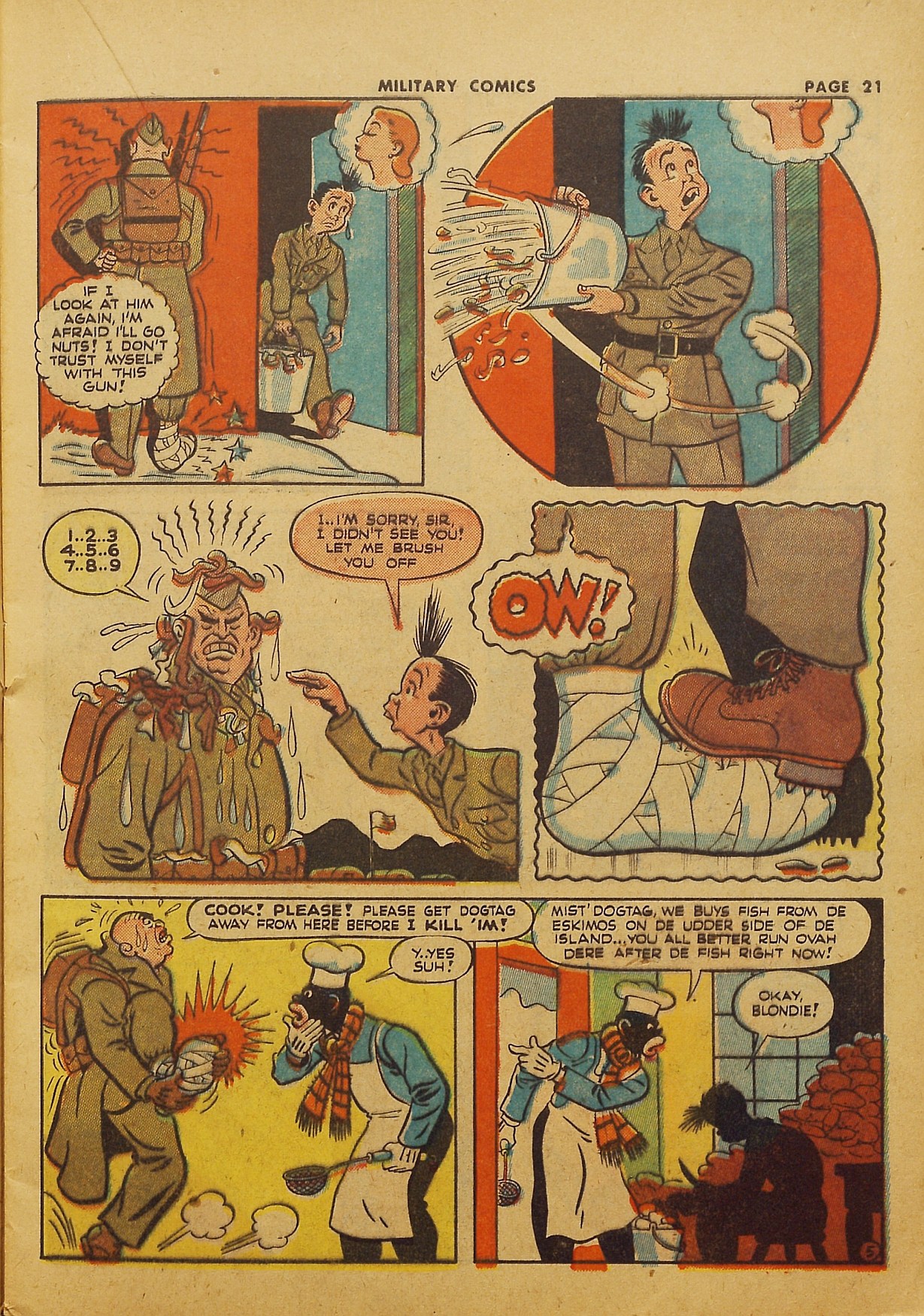 Read online Military Comics comic -  Issue #22 - 23
