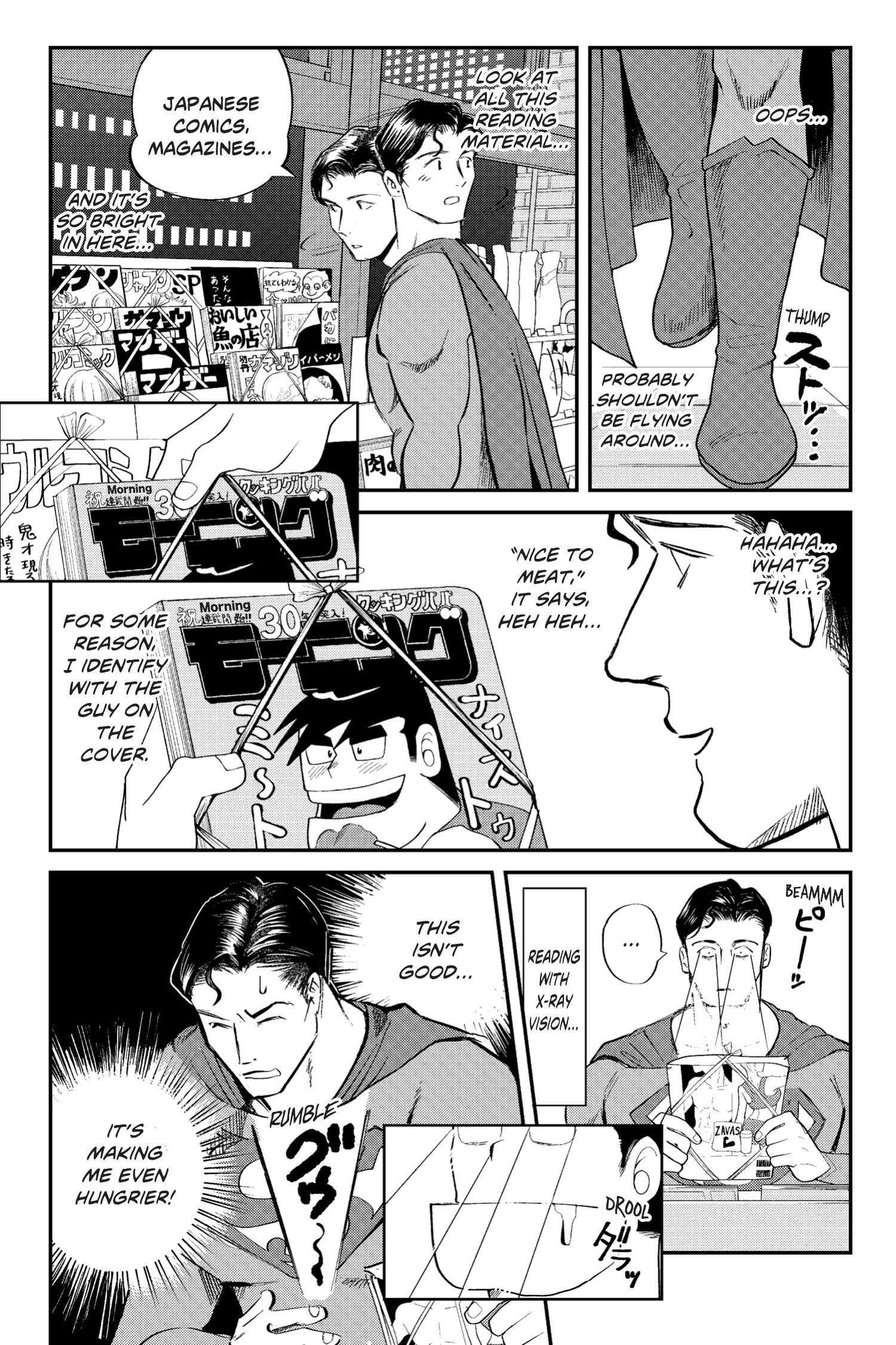 Read online Superman vs. Meshi comic -  Issue #5 - 9