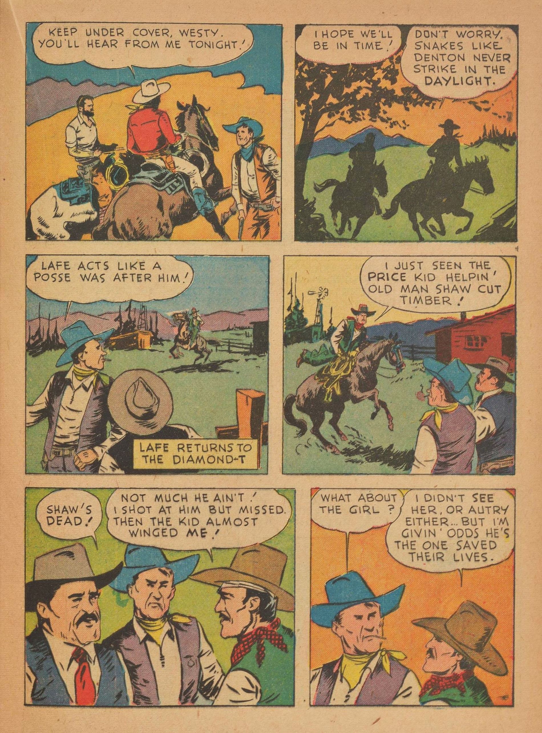 Read online Gene Autry Comics comic -  Issue #9 - 41