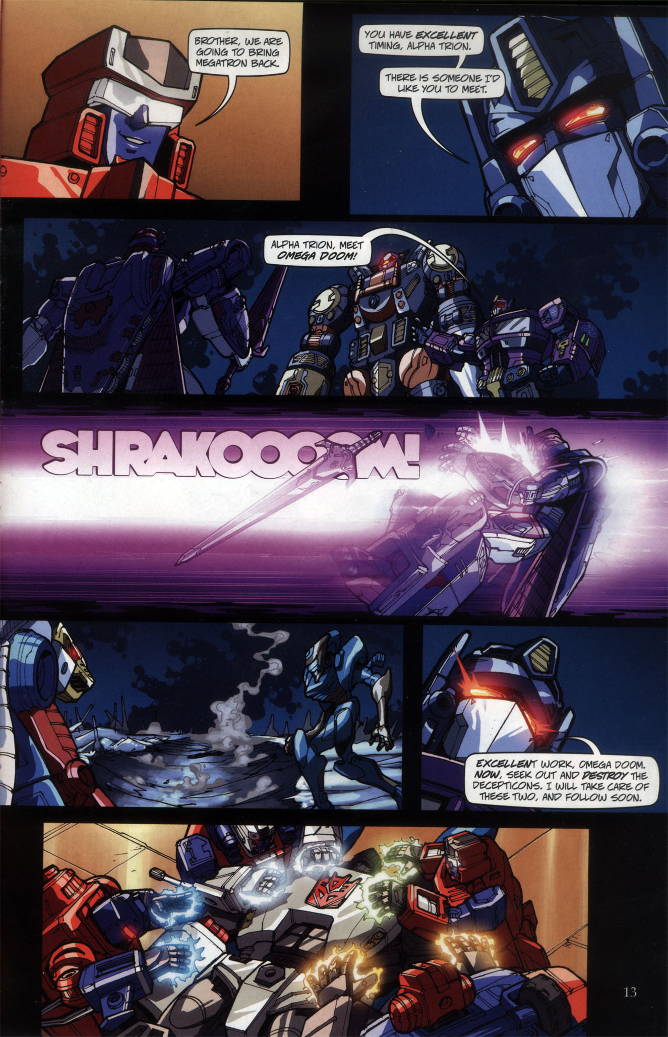 Read online Transformers: Collectors' Club comic -  Issue #29 - 13