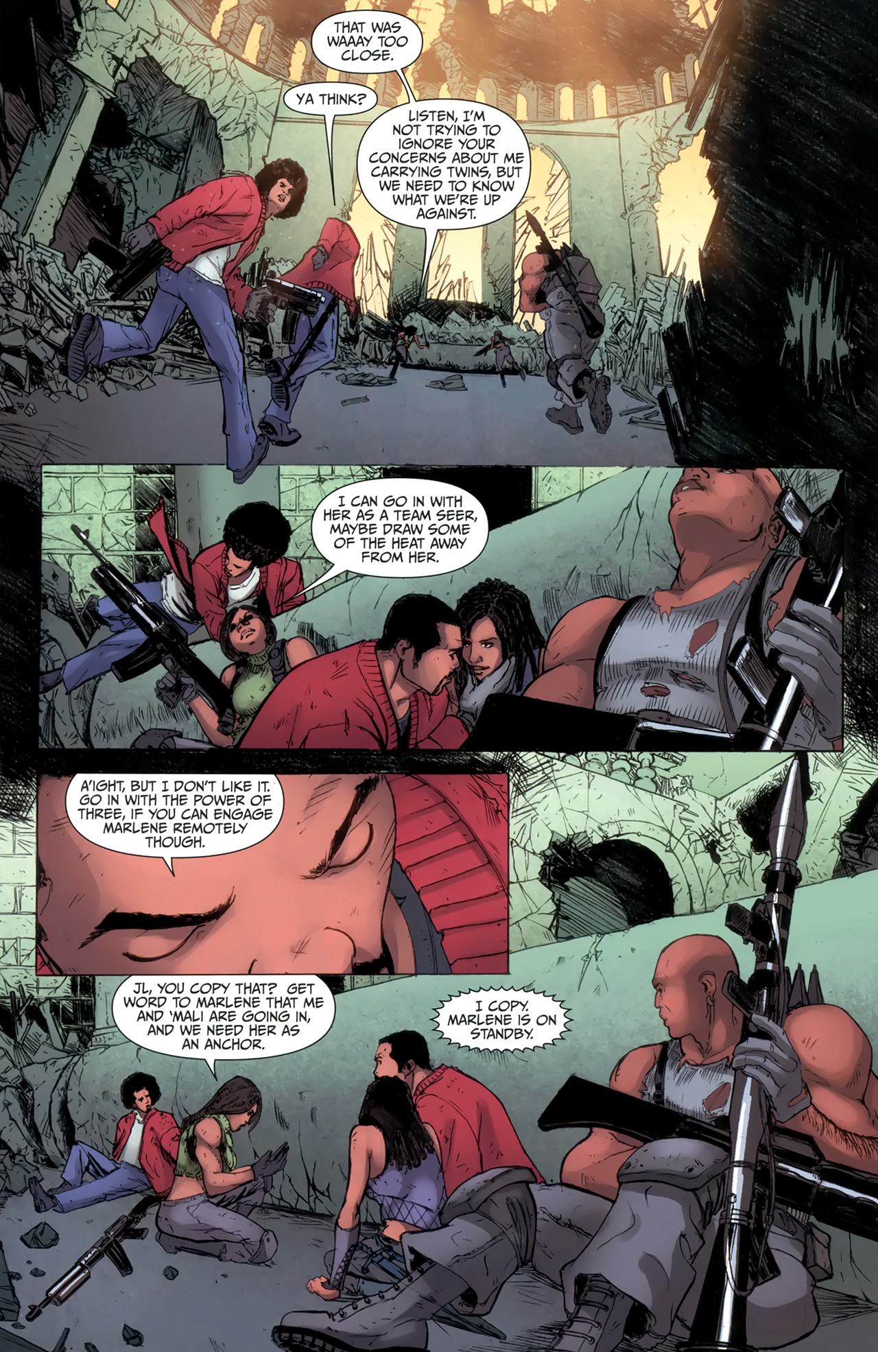 Read online L.A. Banks' Vampire Huntress: Dawn and Darkness comic -  Issue #4 - 12