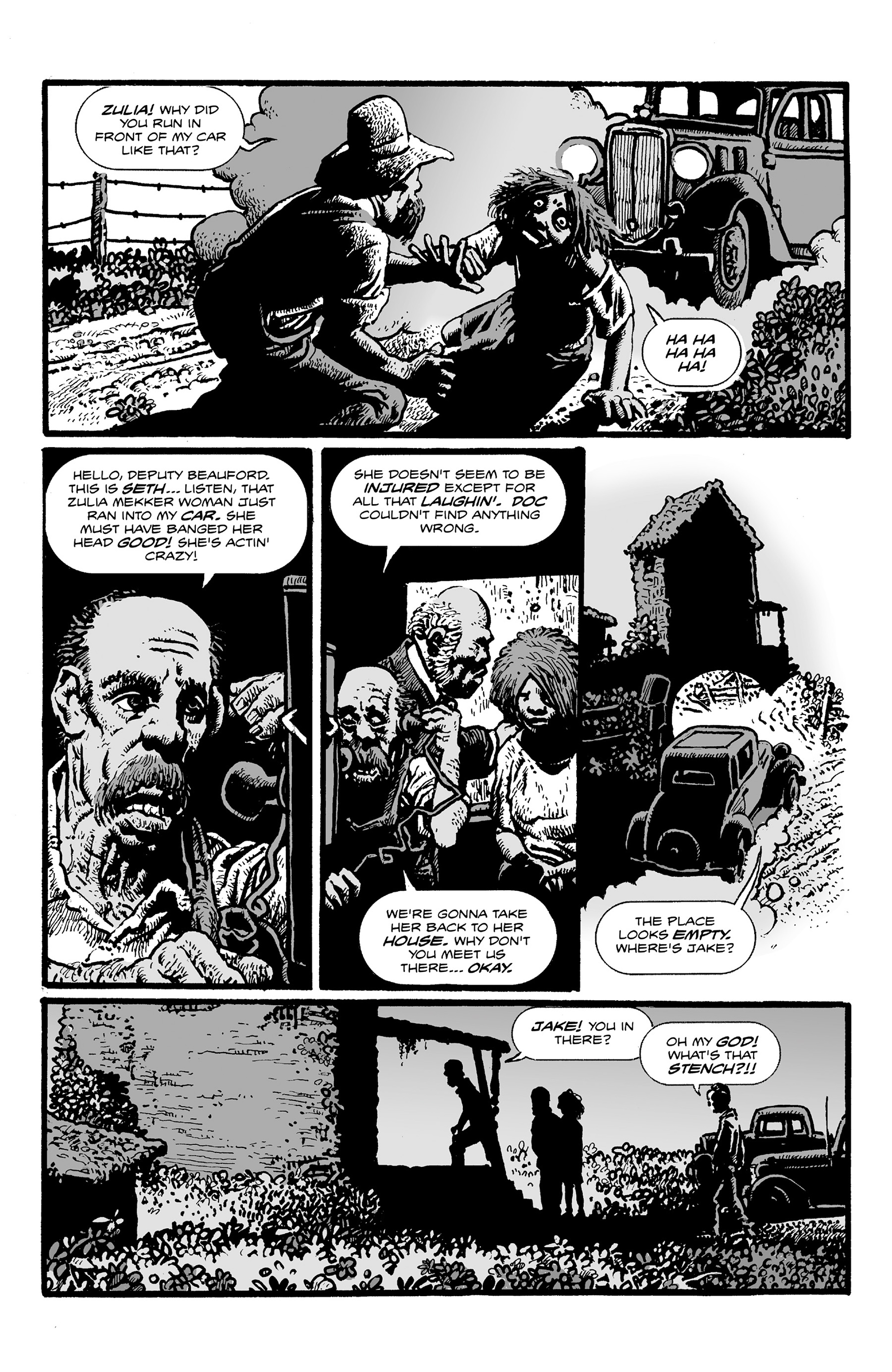 Read online Shadows on the Grave comic -  Issue #1 - 25