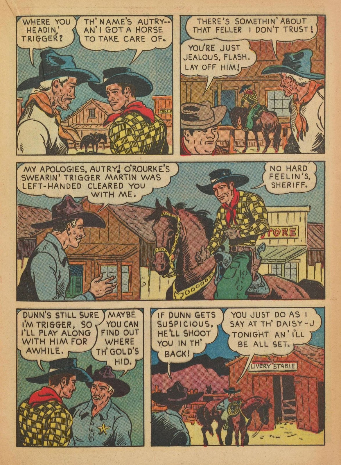 Gene Autry Comics issue 8 - Page 33