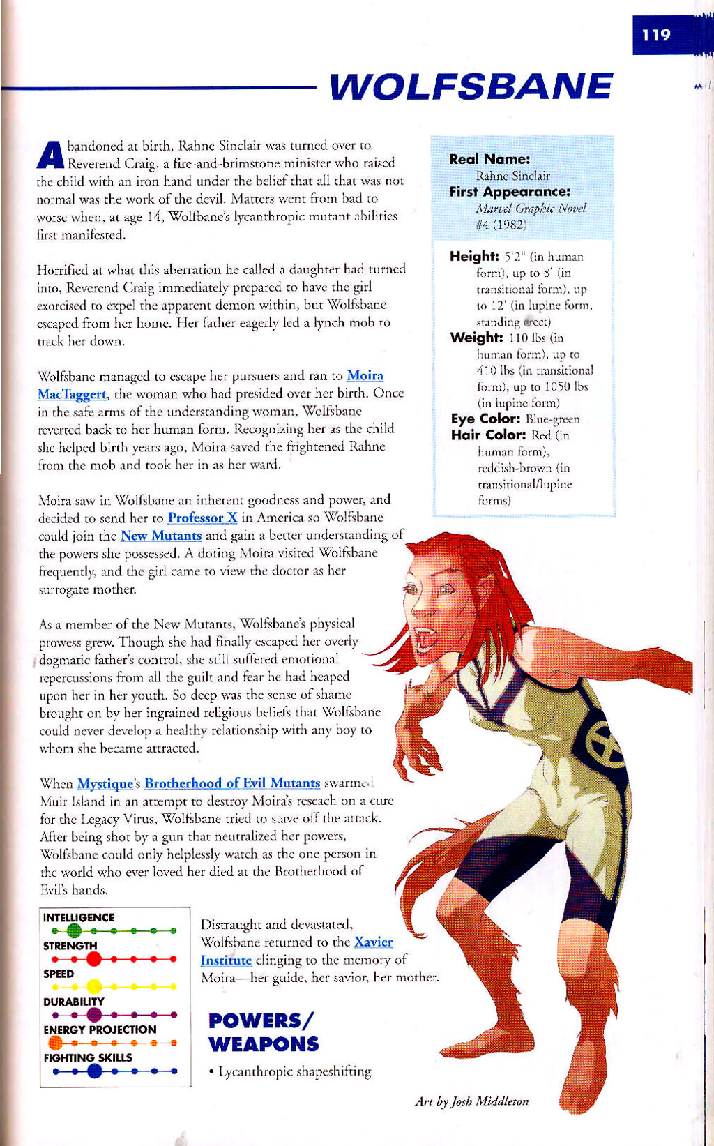 Read online Marvel Encyclopedia comic -  Issue # TPB 2 - 121