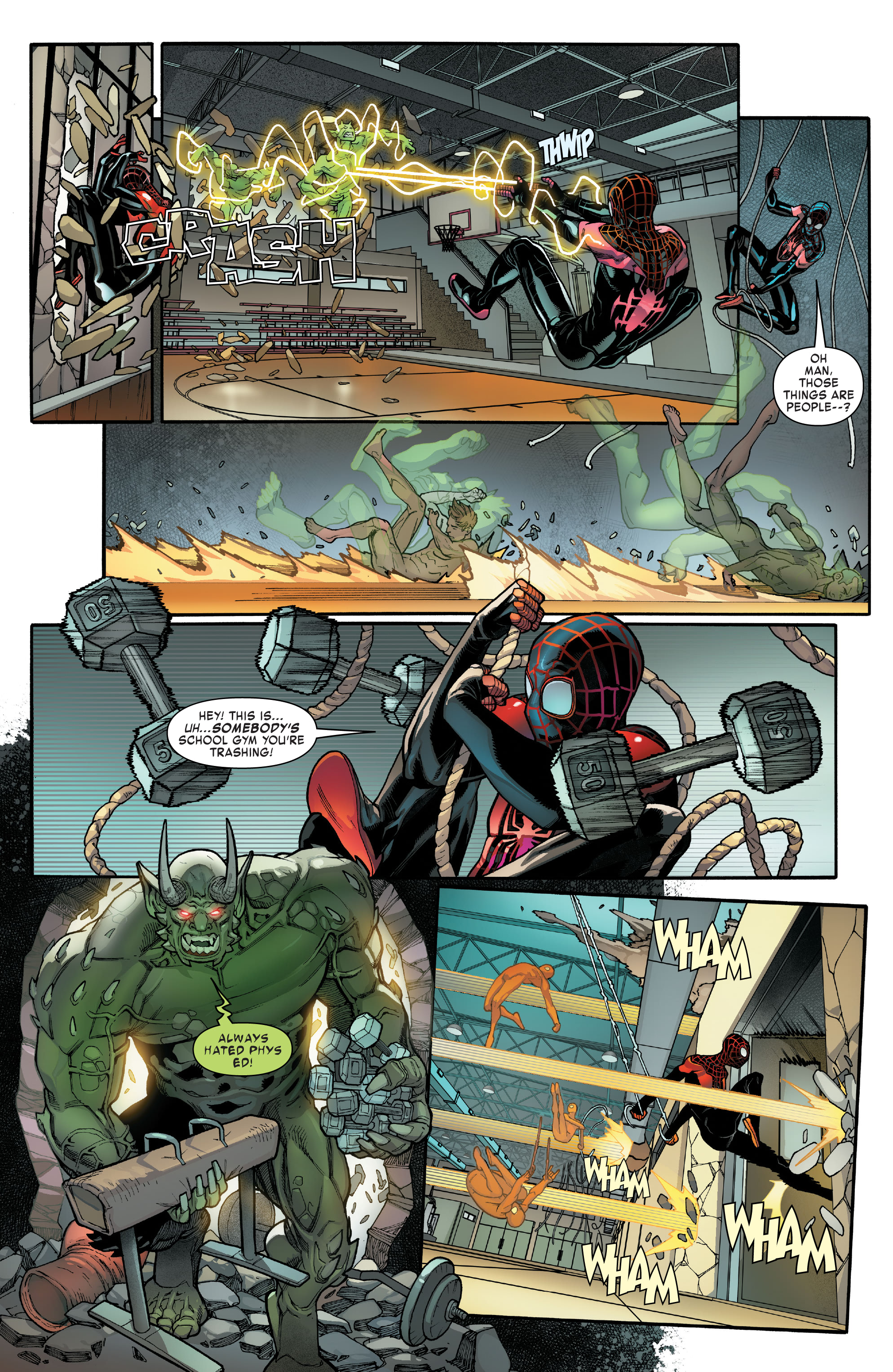 Read online Miles Morales: Spider-Man By Saladin Ahmed Omnibus comic -  Issue # TPB (Part 4) - 91