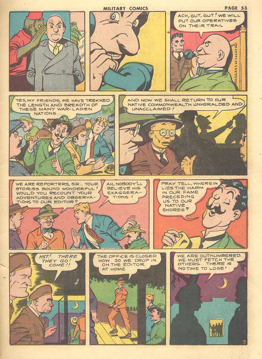 Read online Military Comics comic -  Issue #15 - 42