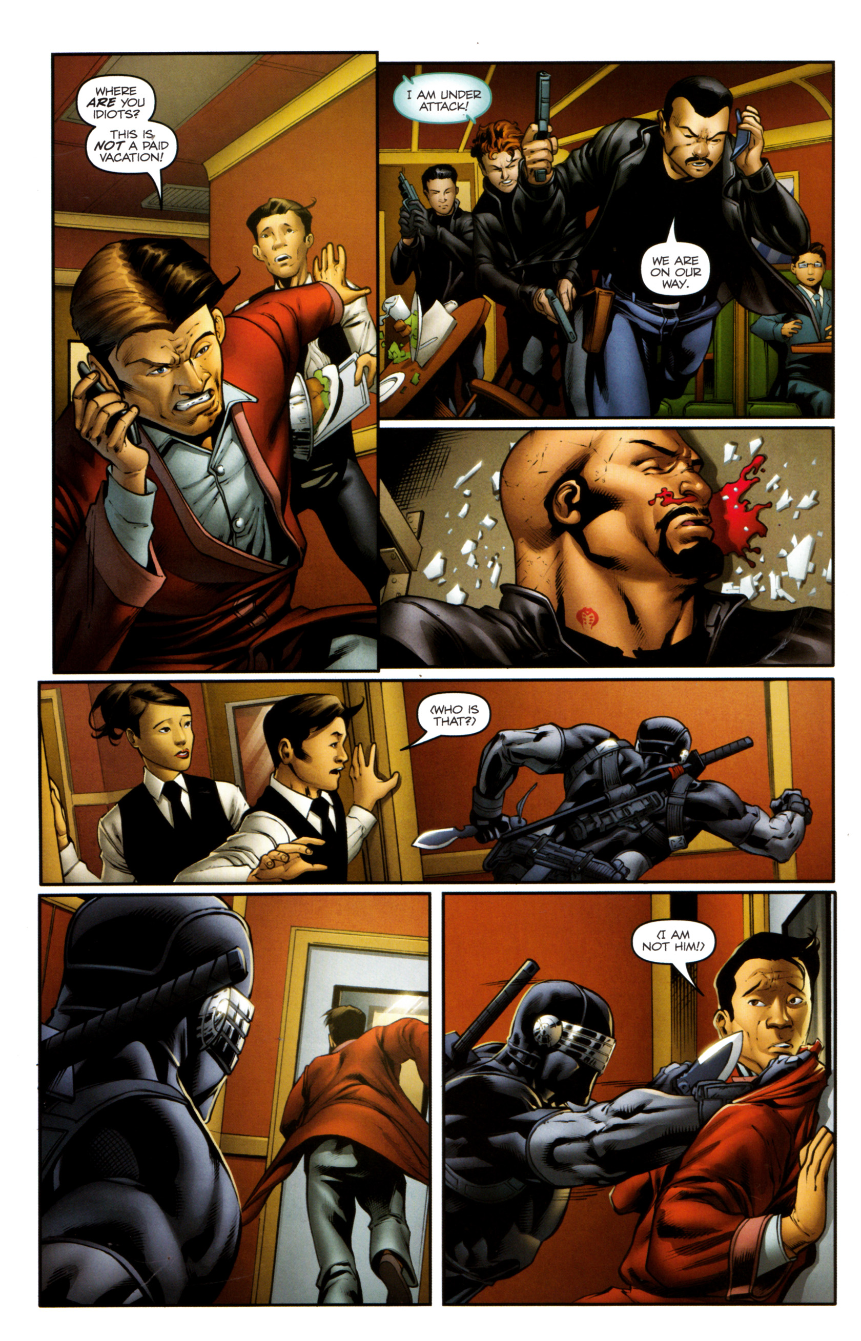 Read online Snake Eyes and Storm Shadow comic -  Issue #13 - 20