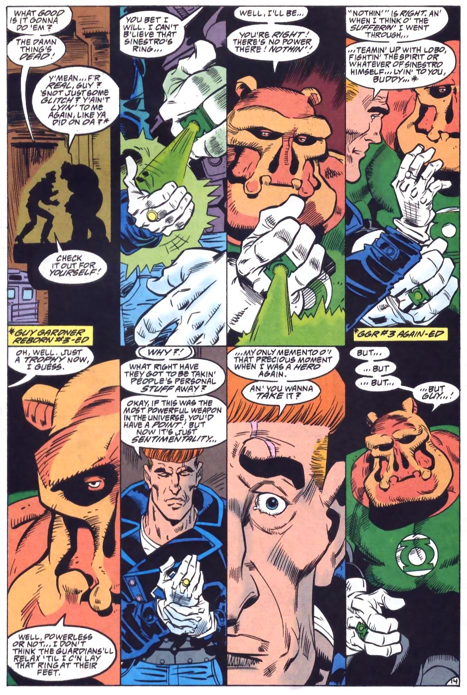 Read online Guy Gardner comic -  Issue #2 - 16