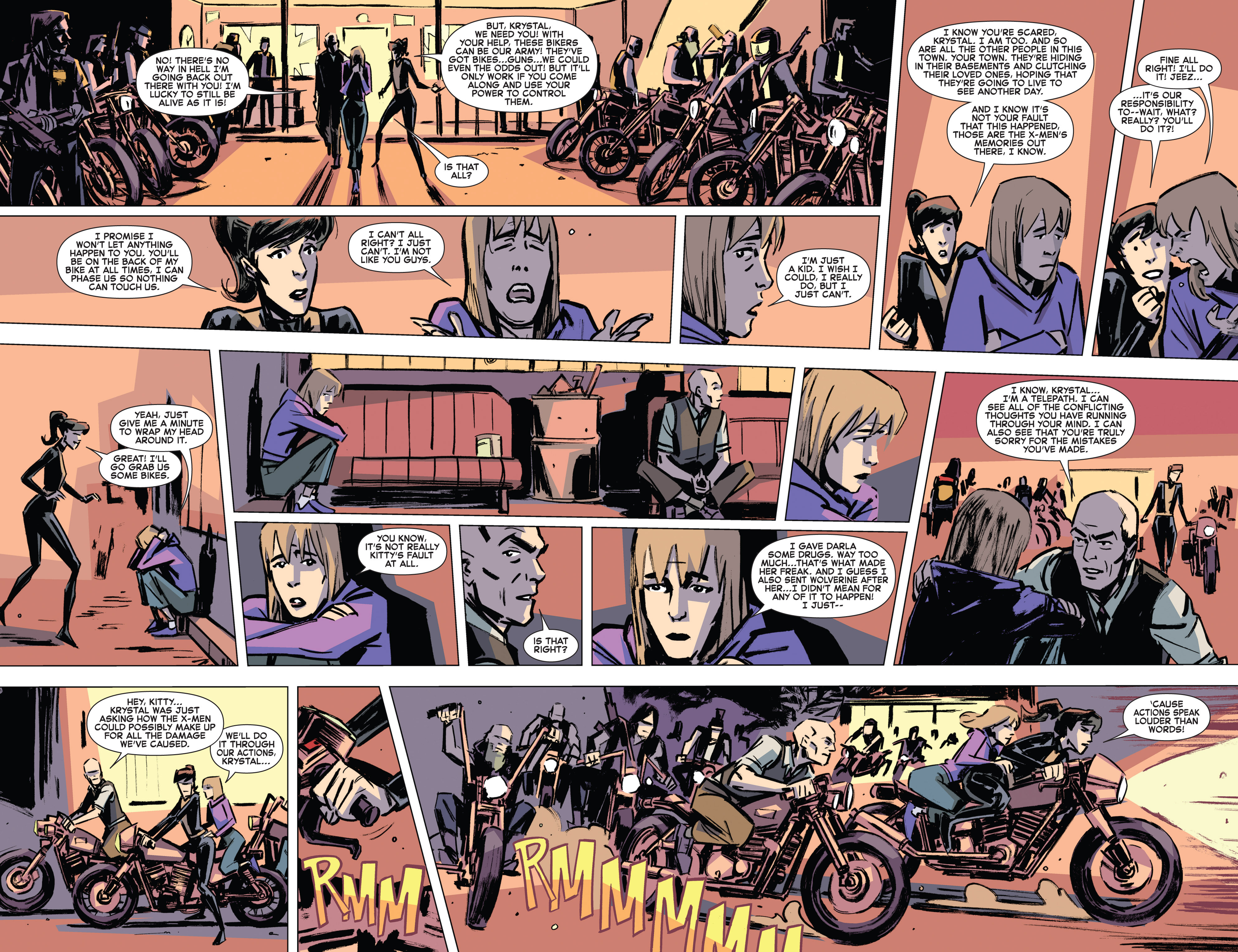 Read online Marvel Knights: X-Men comic -  Issue #5 - 7
