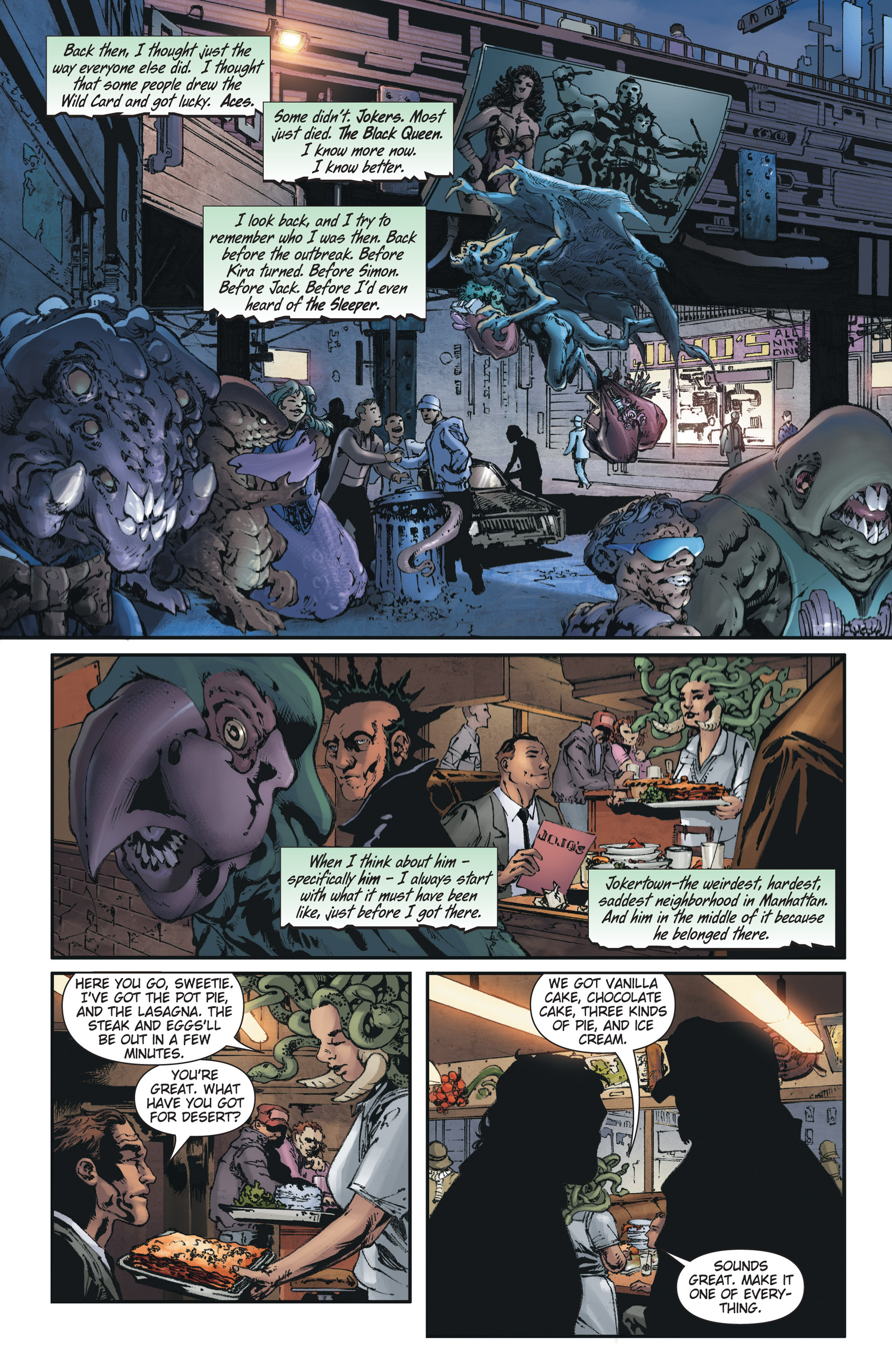 Read online George R.R. Martin's Wild Cards: The Hard Call comic -  Issue # _TPB (Part 1) - 6