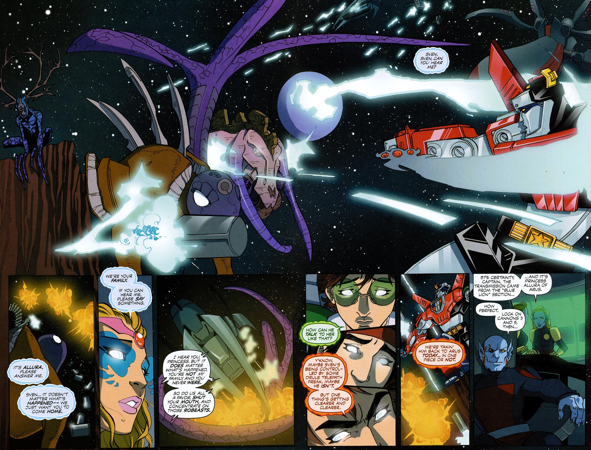 Read online Voltron: Defender of the Universe comic -  Issue #10 - 5