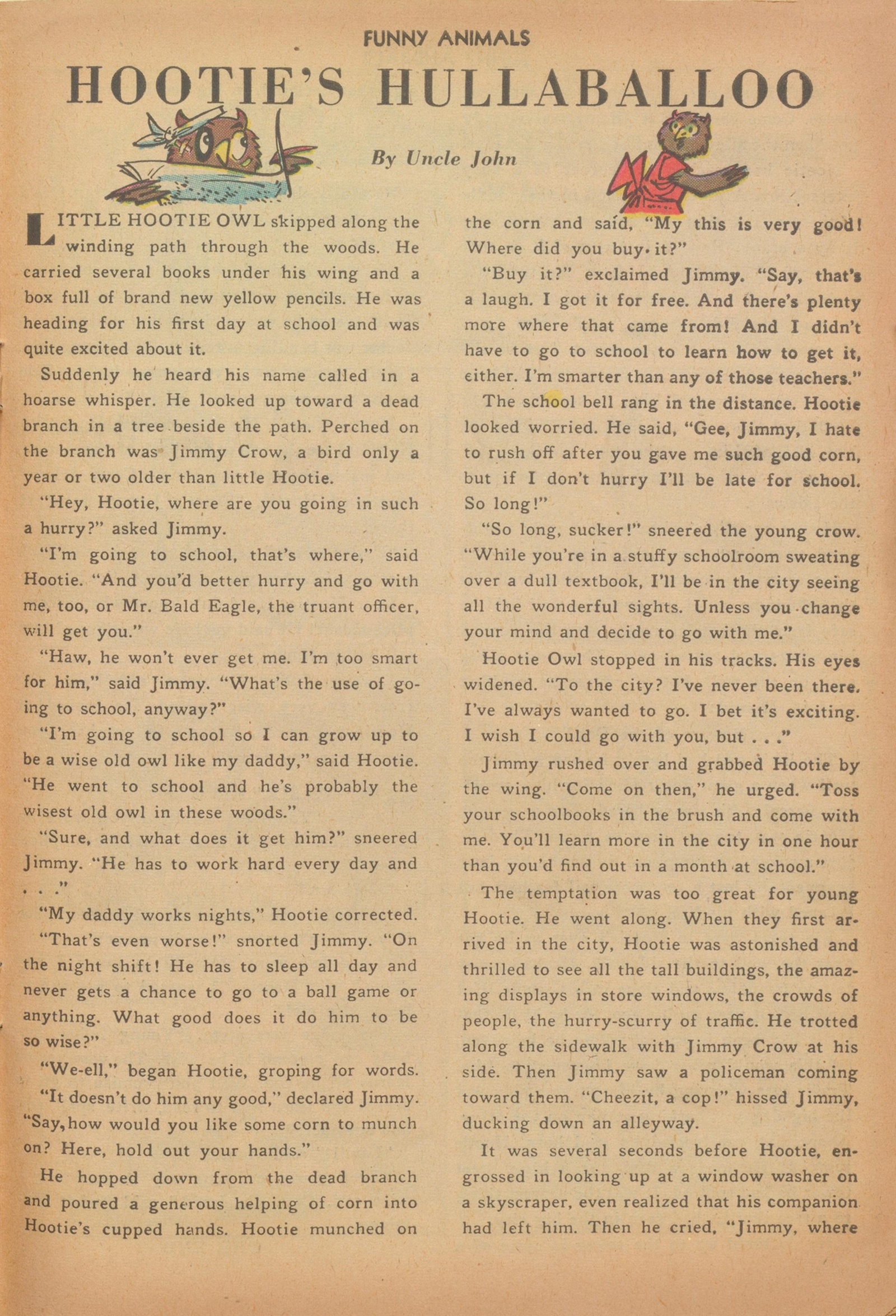 Read online Fawcett's Funny Animals comic -  Issue #76 - 27