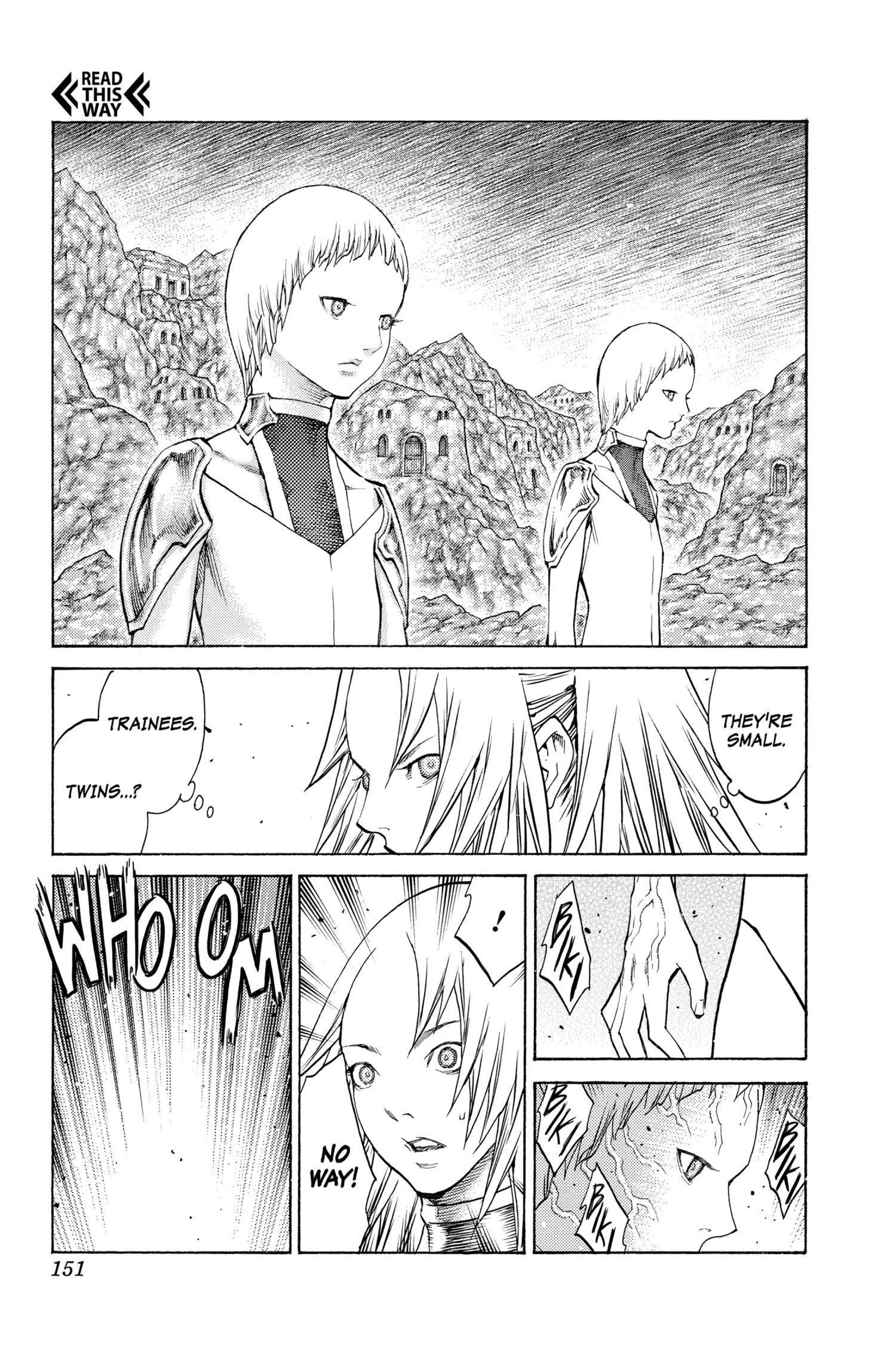 Read online Claymore comic -  Issue #19 - 136