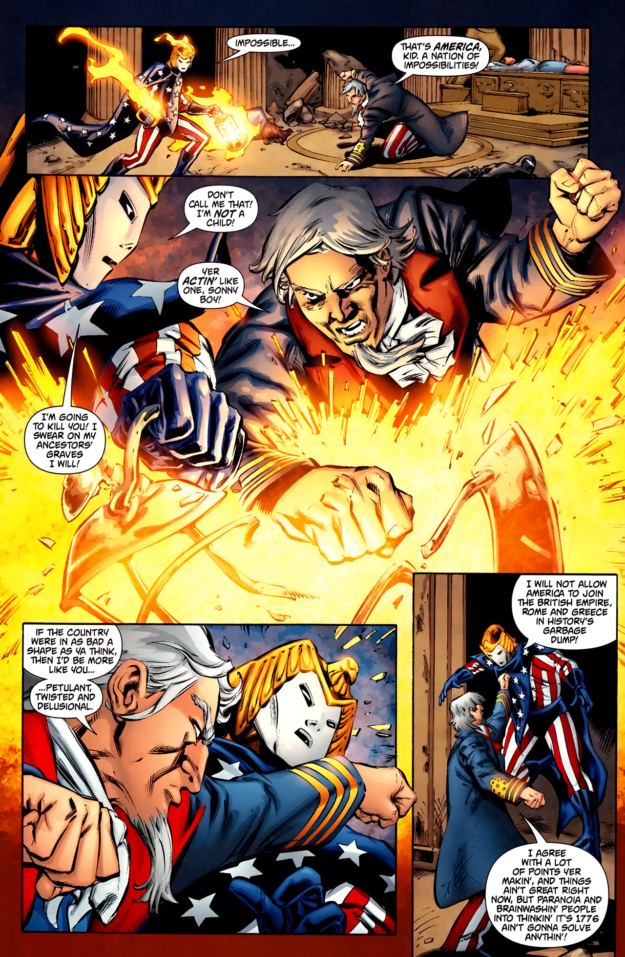 Read online Freedom Fighters (2010) comic -  Issue #8 - 8