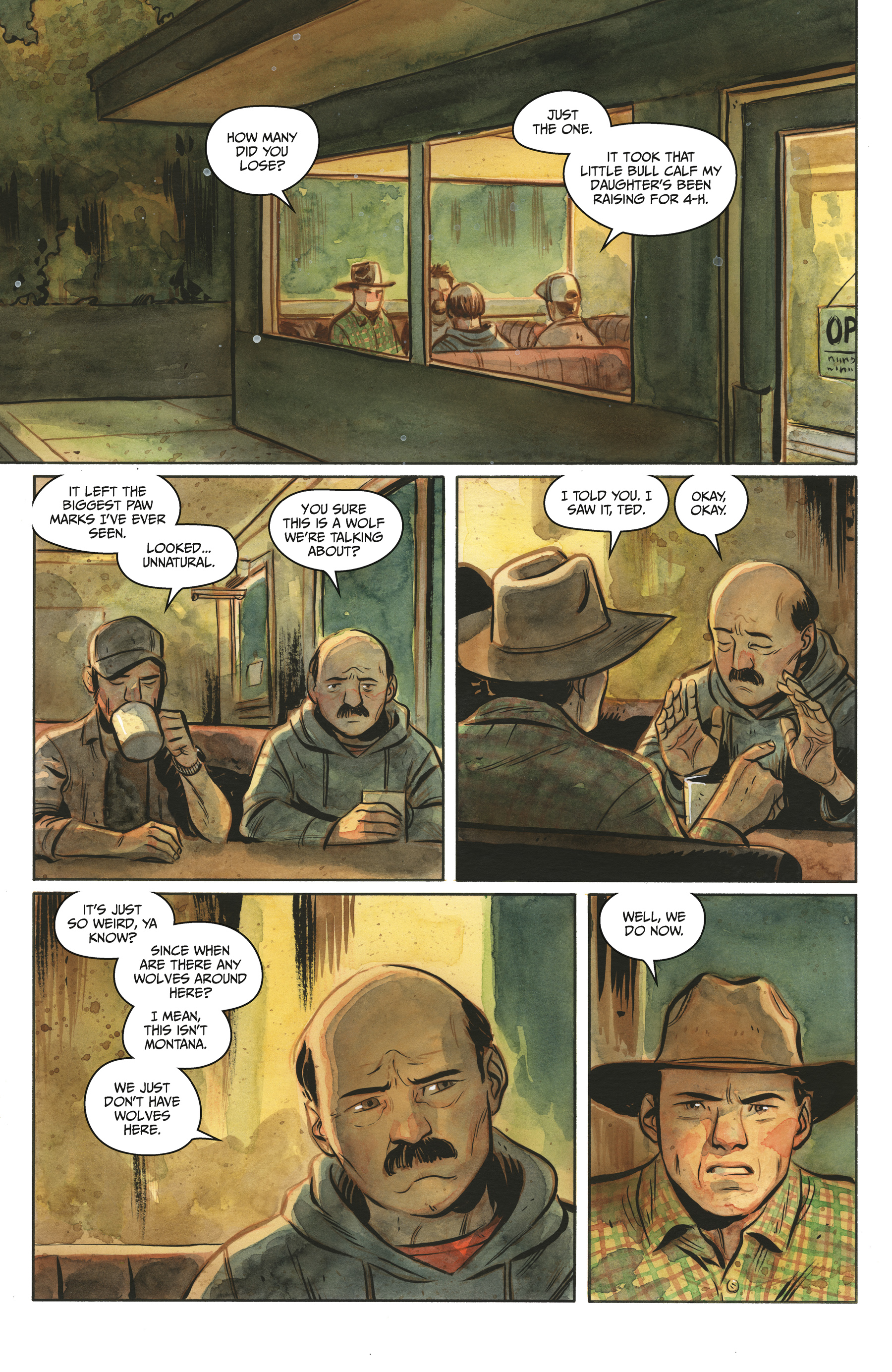 Read online The Lonesome Hunters: The Wolf Child comic -  Issue #2 - 9