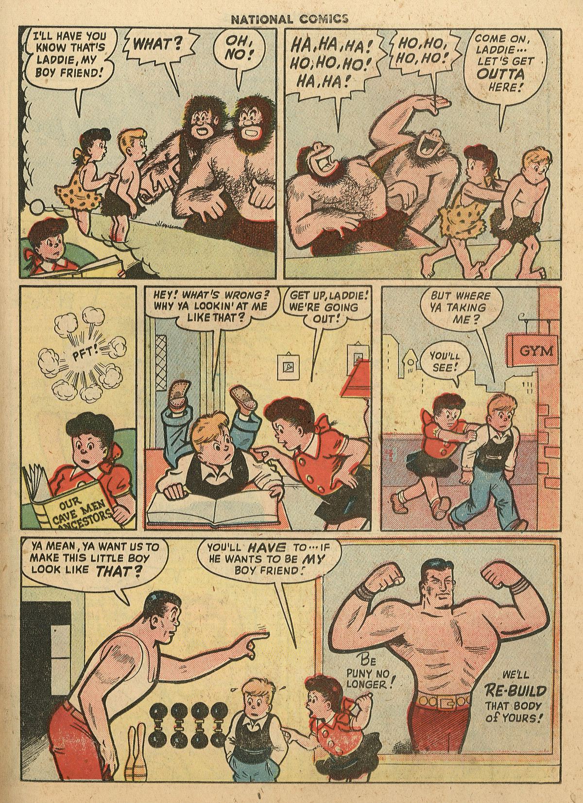 Read online National Comics comic -  Issue #72 - 23