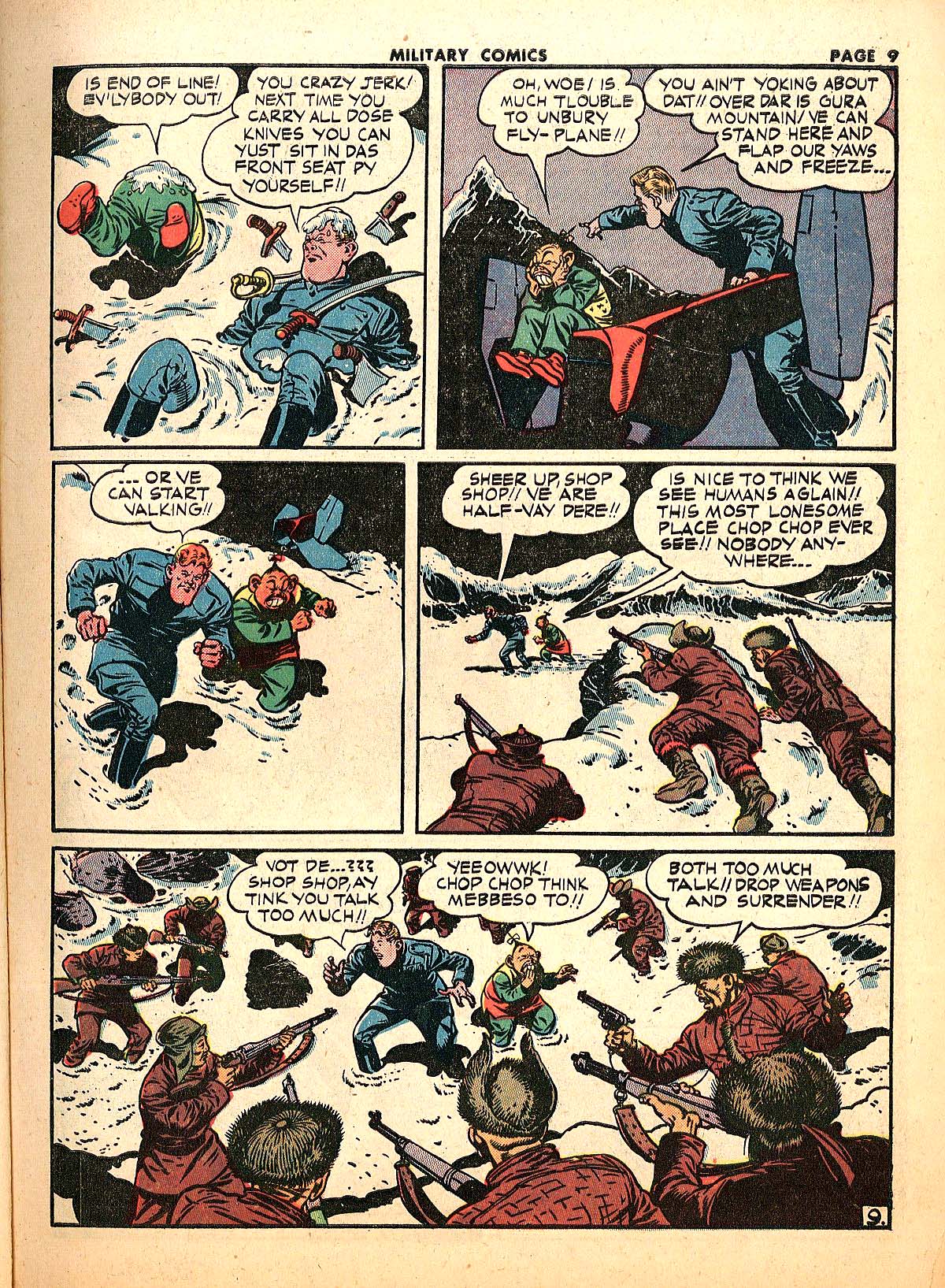 Read online Military Comics comic -  Issue #18 - 11