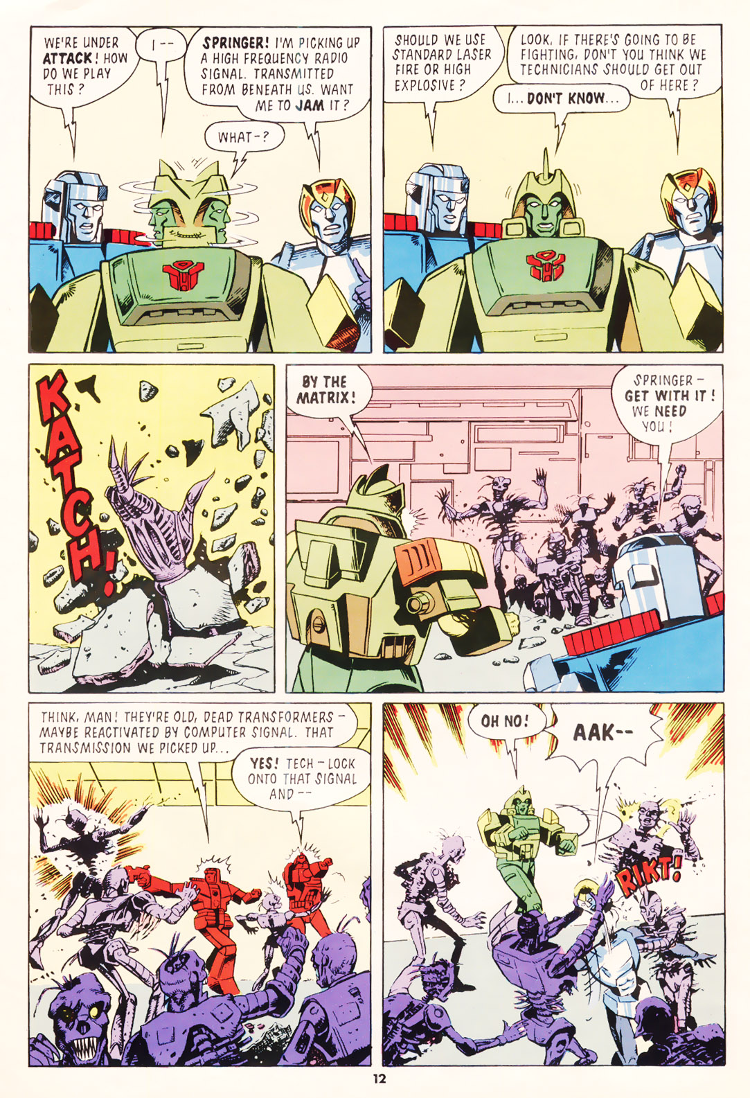 Read online The Transformers (UK) comic -  Issue #166 - 11