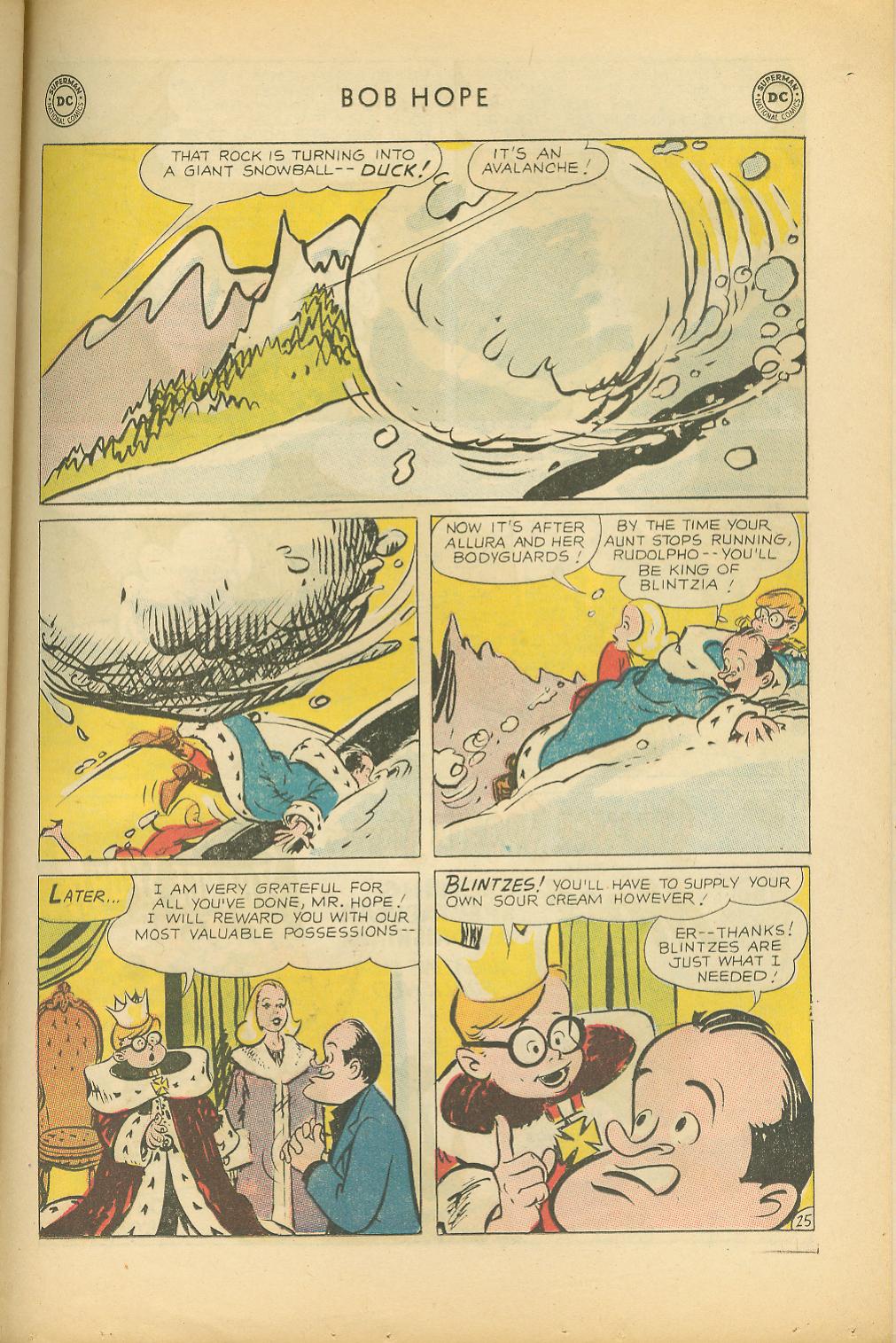 Read online The Adventures of Bob Hope comic -  Issue #80 - 31