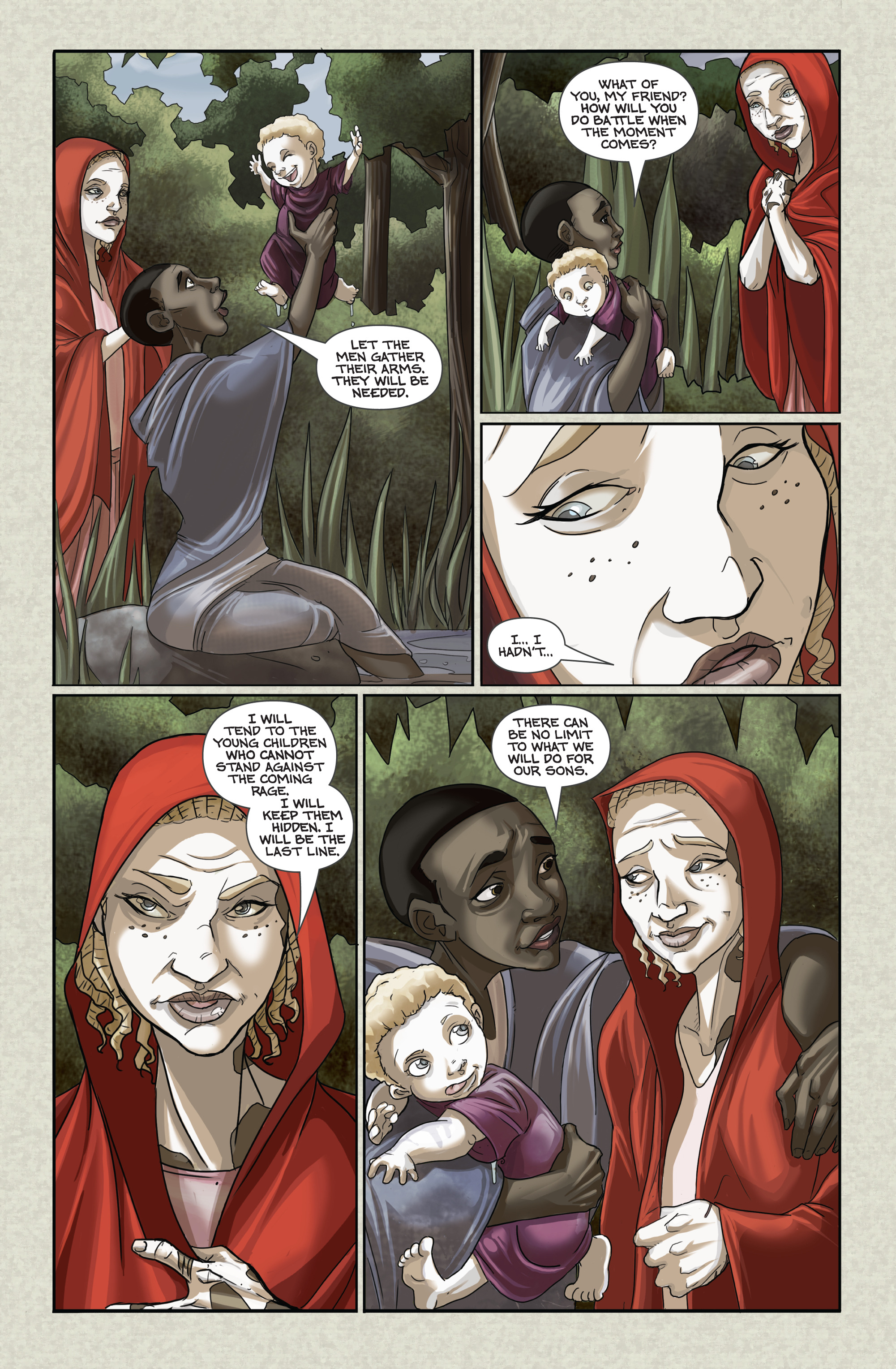 Read online Flesh of White comic -  Issue #3 - 5