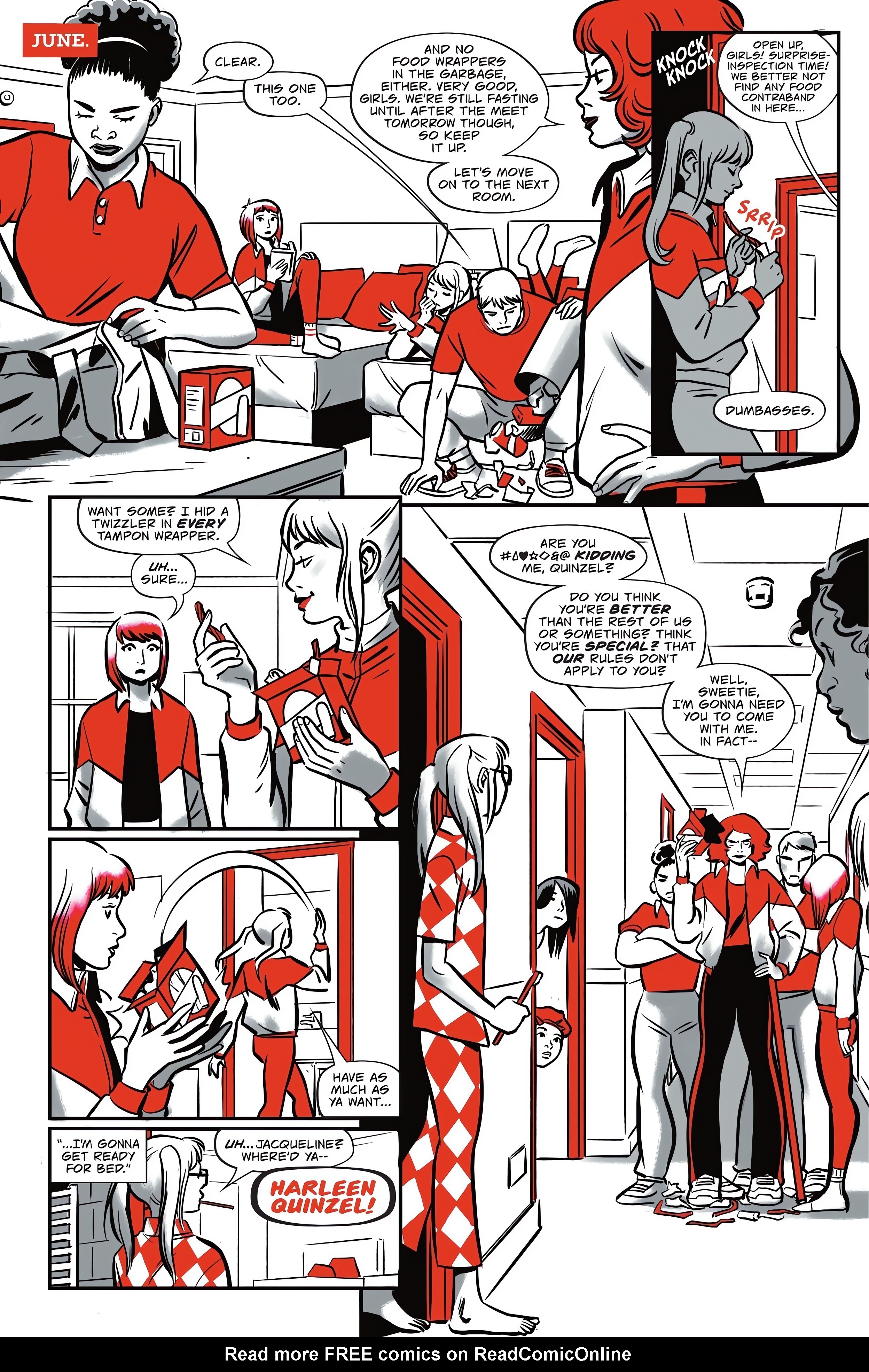 Read online Harley Quinn: Black   White   Redder comic -  Issue #1 - 21